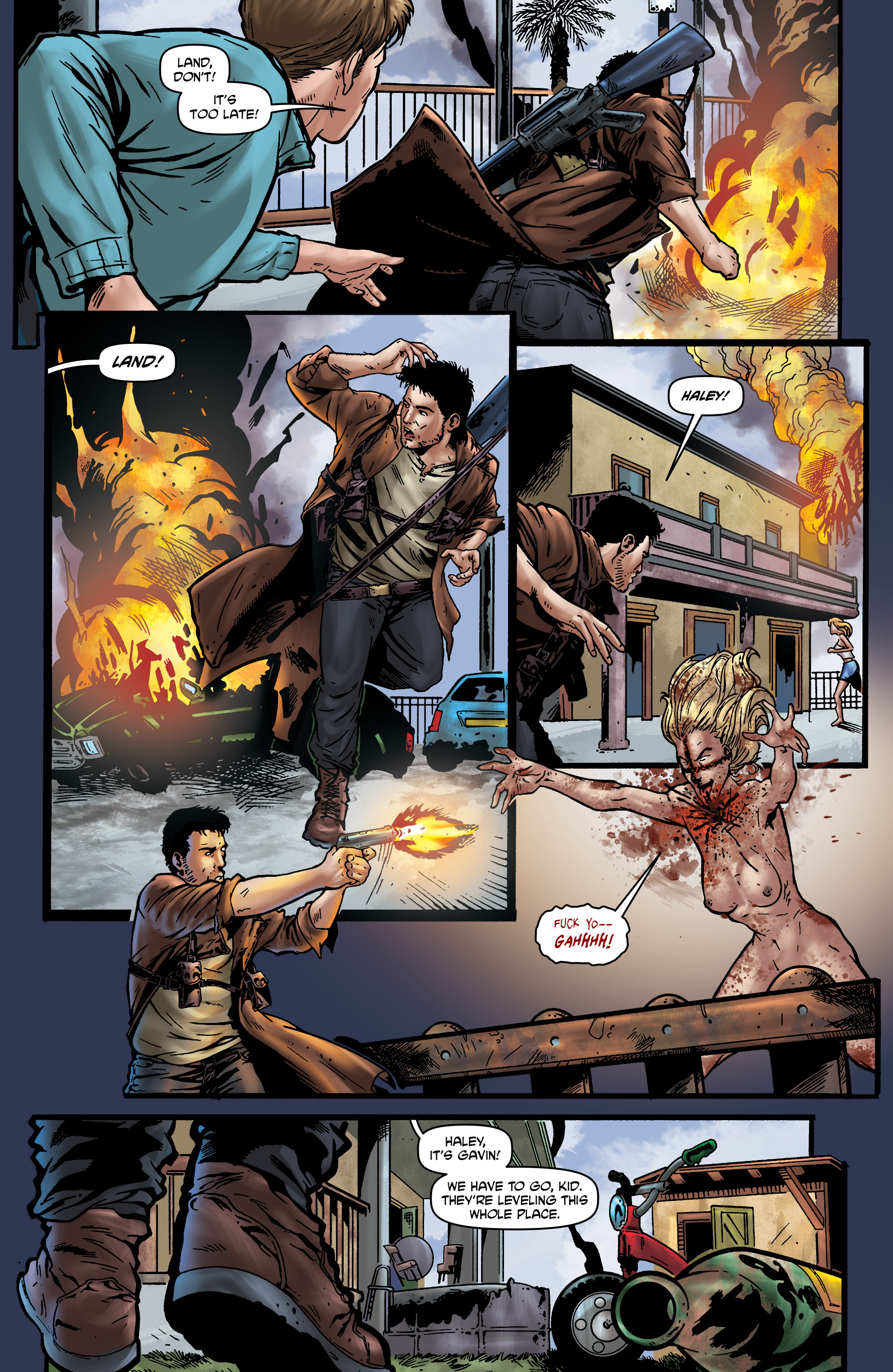 Read online Crossed: Badlands comic -  Issue #69 - 13