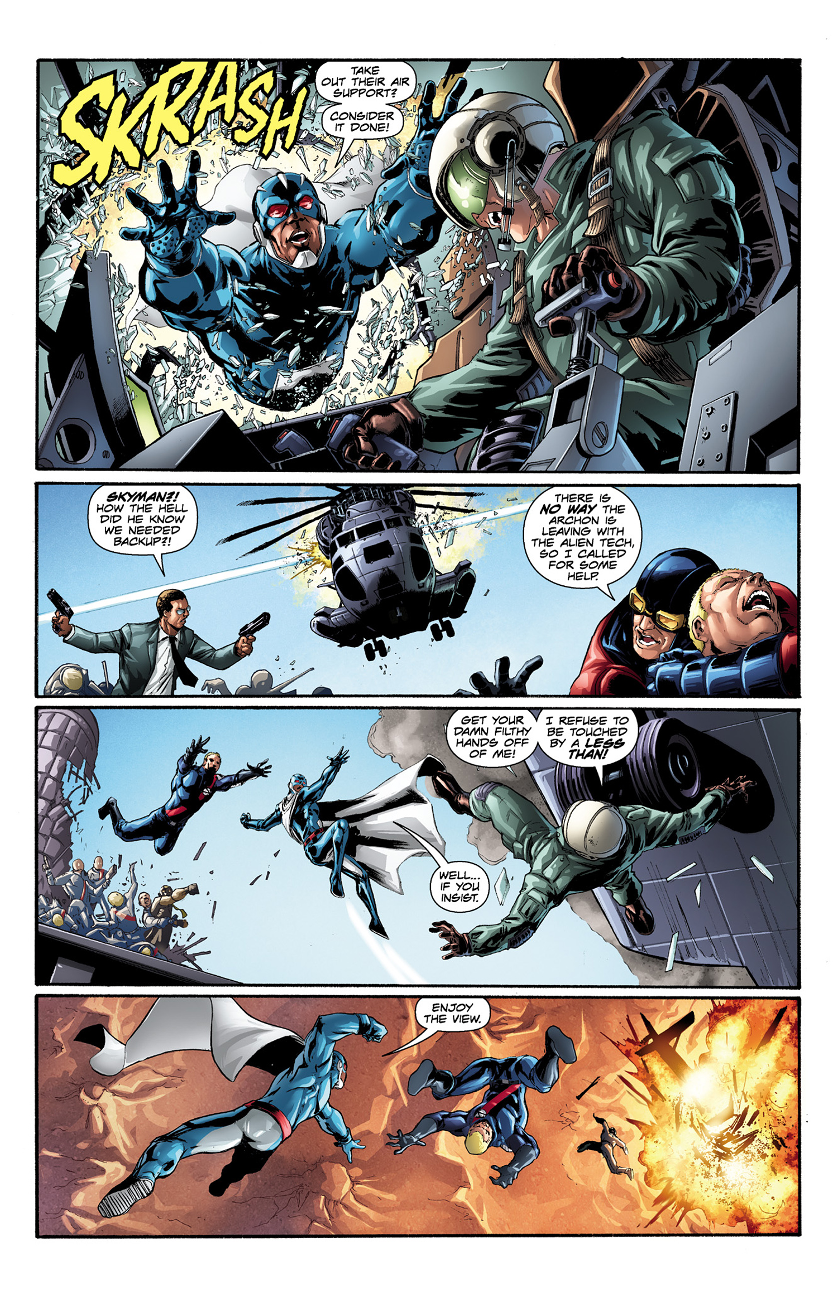 Read online Captain Midnight comic -  Issue #23 - 8