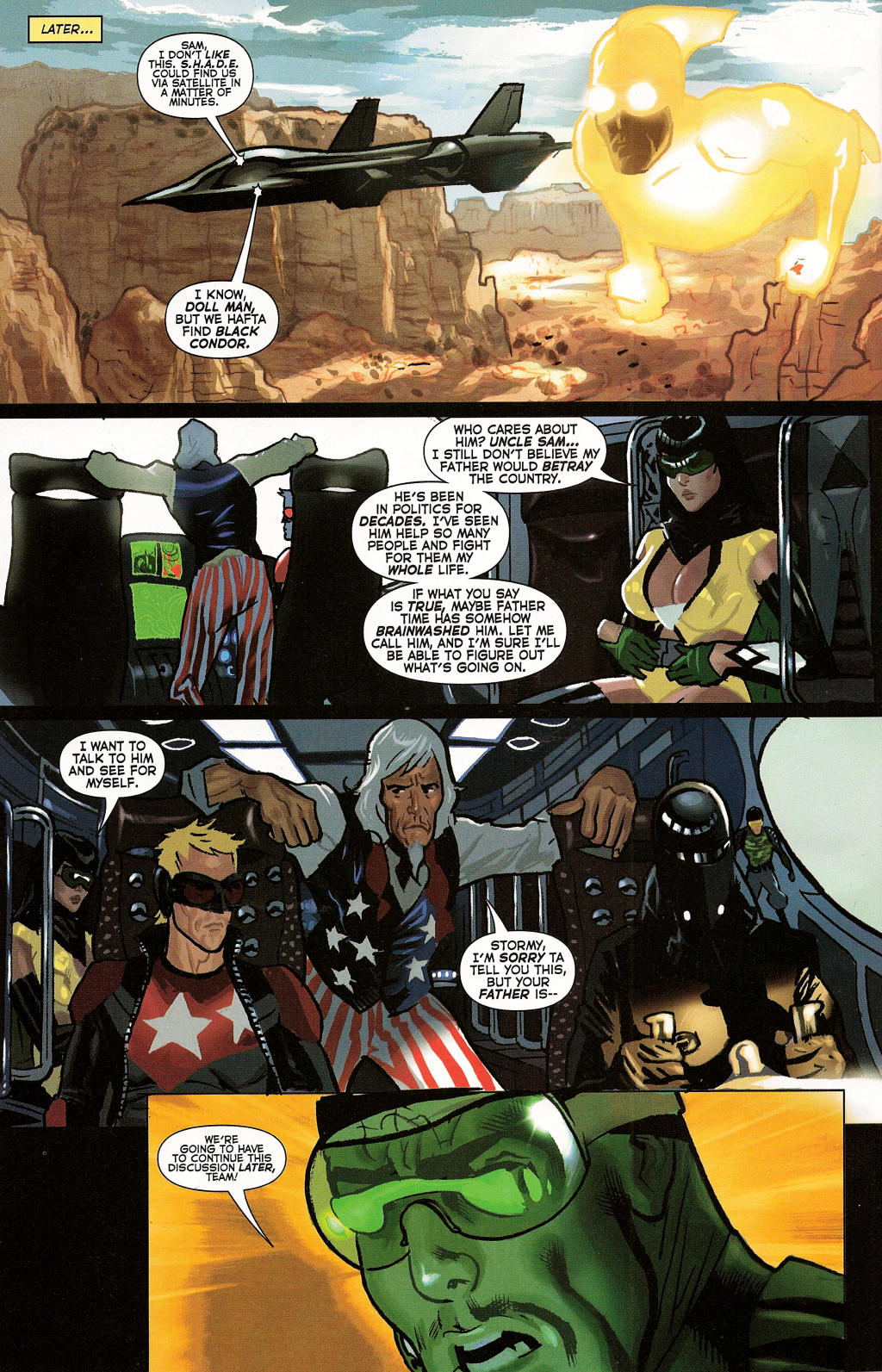 Read online Uncle Sam and the Freedom Fighters (2006) comic -  Issue #3 - 11