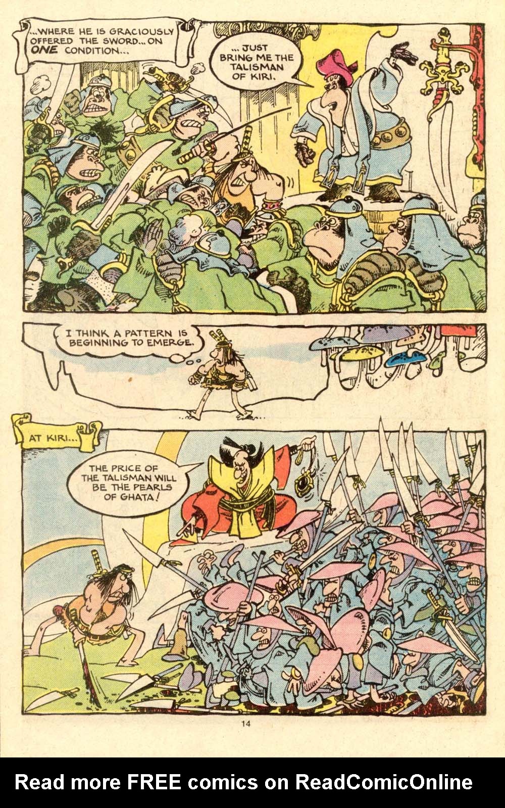 Read online Groo the Wanderer comic -  Issue #4 - 15