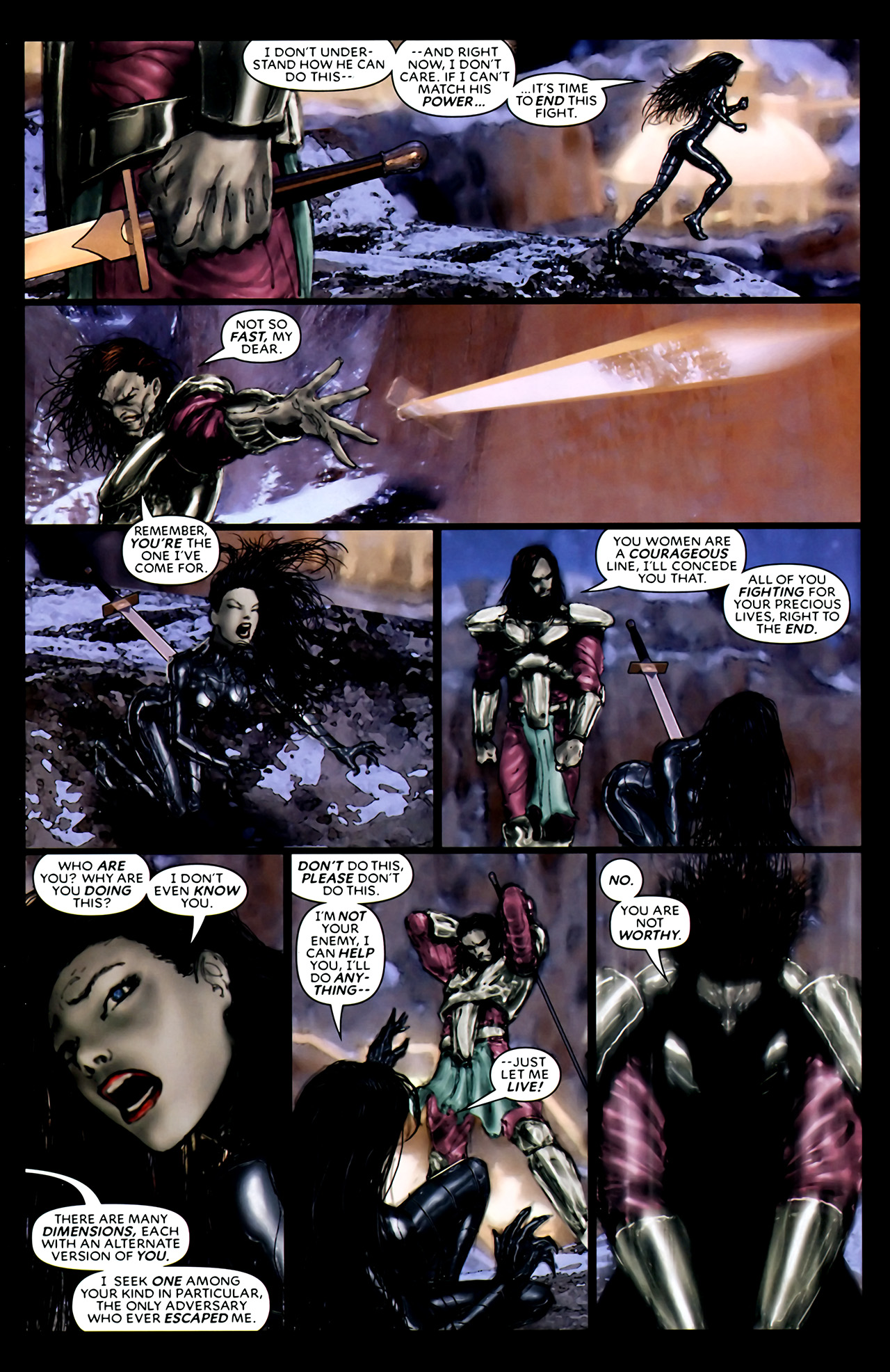 Read online X-Men: Sword of the Braddocks comic -  Issue # Full - 8