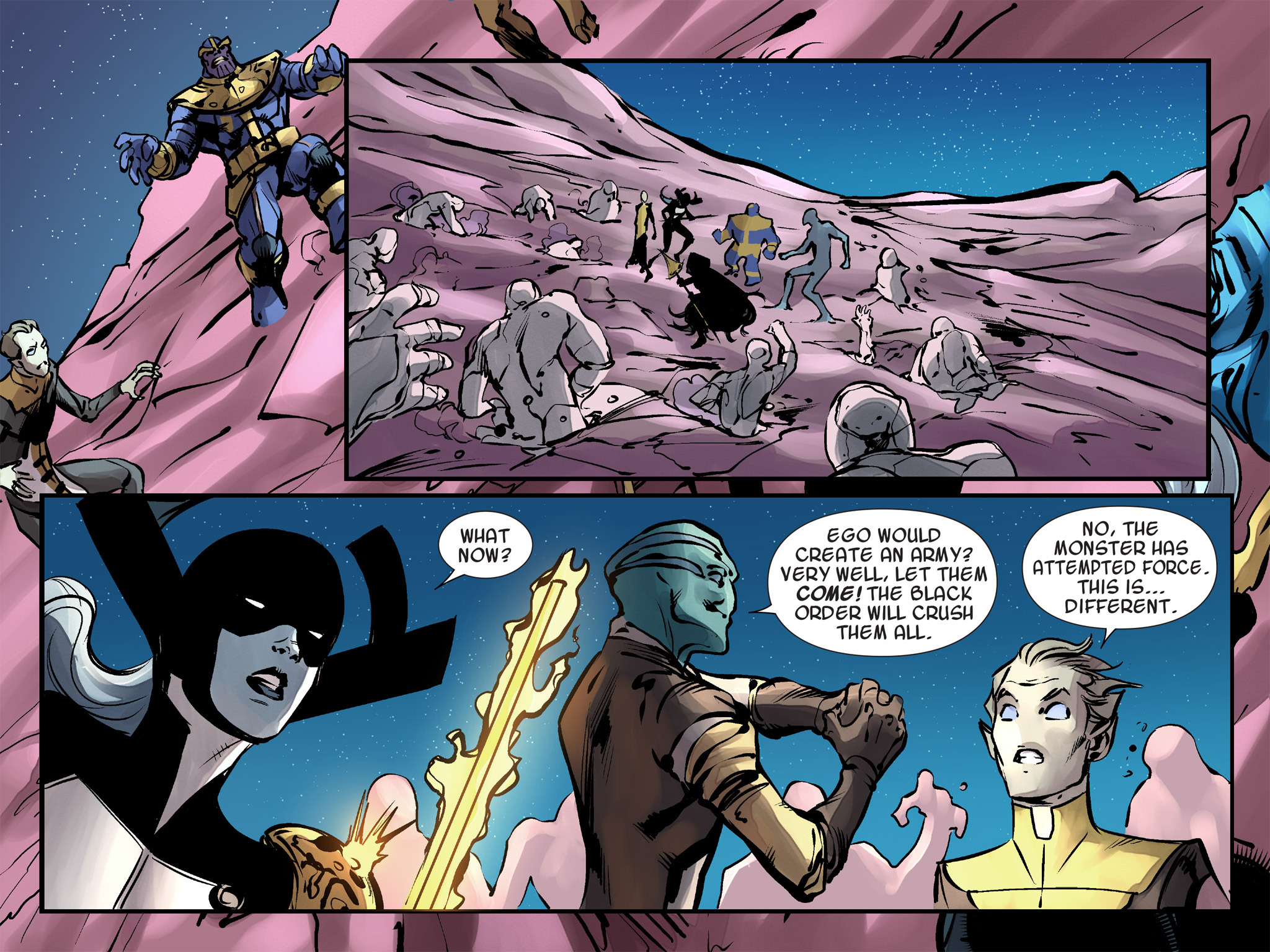 Read online Thanos: A God Up There Listening comic -  Issue # TPB - 292