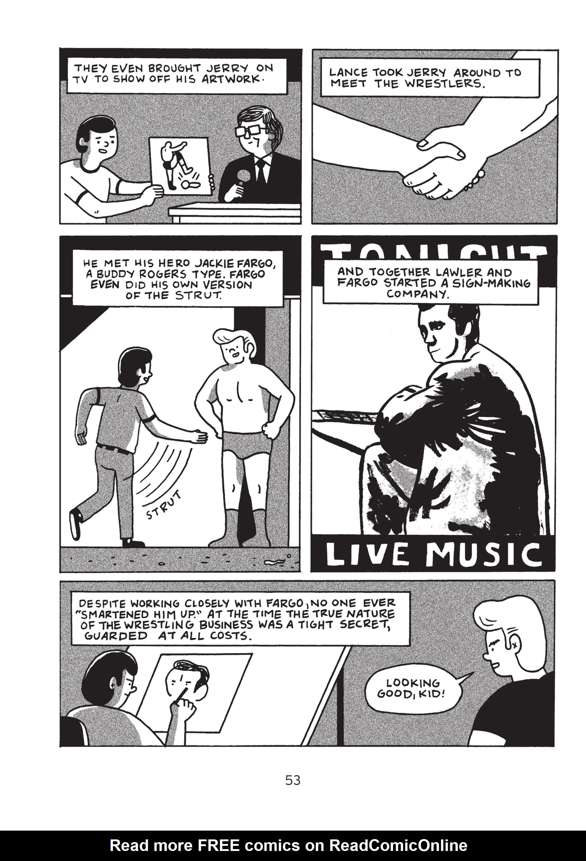 Read online Is This Guy For Real?: The Unbelievable Andy Kaufman comic -  Issue # TPB (Part 1) - 58