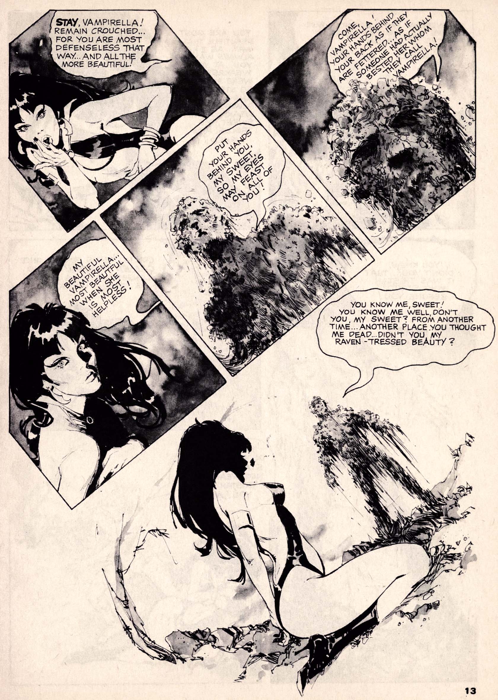 Read online Vampirella (1969) comic -  Issue # Annual 1972 - 13
