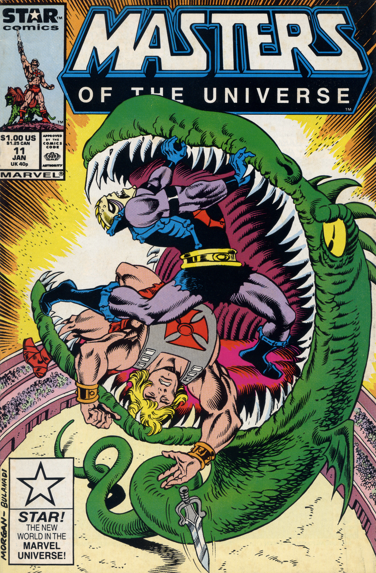 Read online Masters of the Universe (1986) comic -  Issue #11 - 1