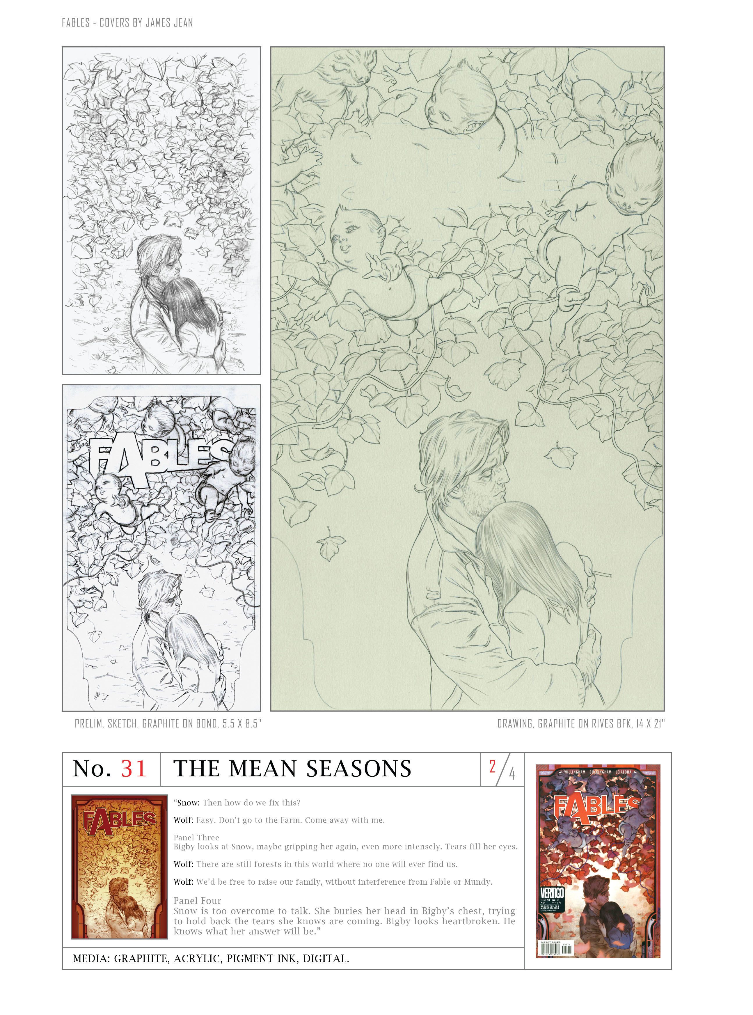 Read online Fables: Covers by James Jean comic -  Issue # TPB (Part 1) - 80