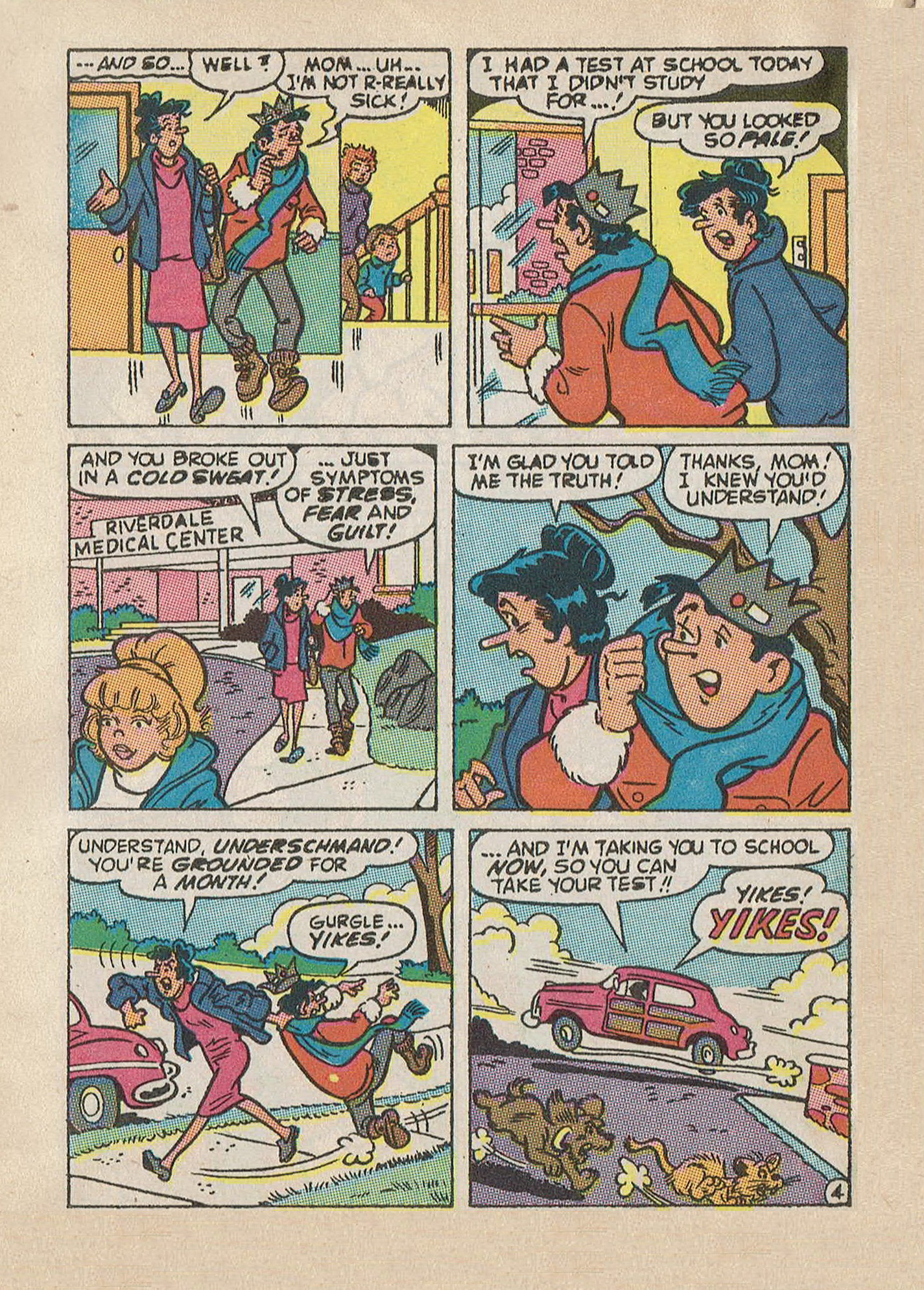 Read online Jughead Jones Comics Digest comic -  Issue #63 - 6