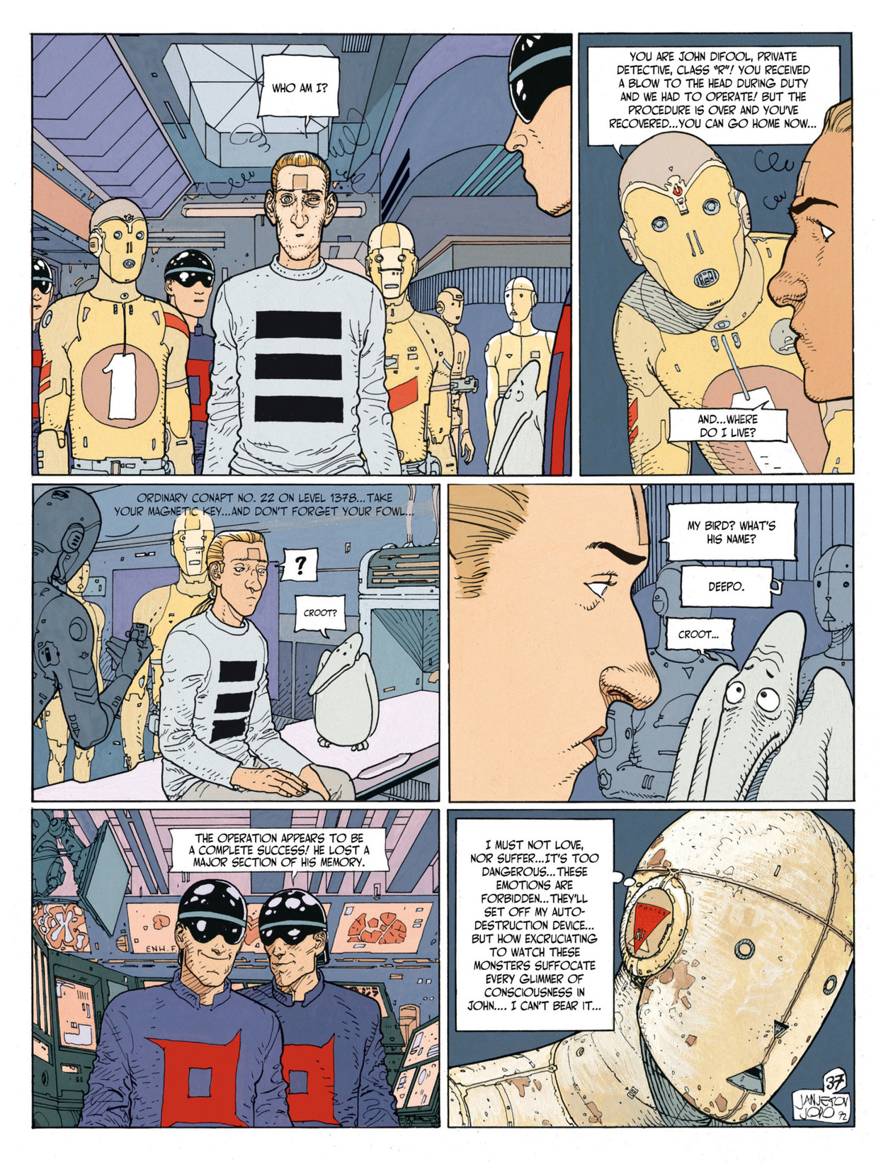 Read online Before the Incal comic -  Issue #5 - 40