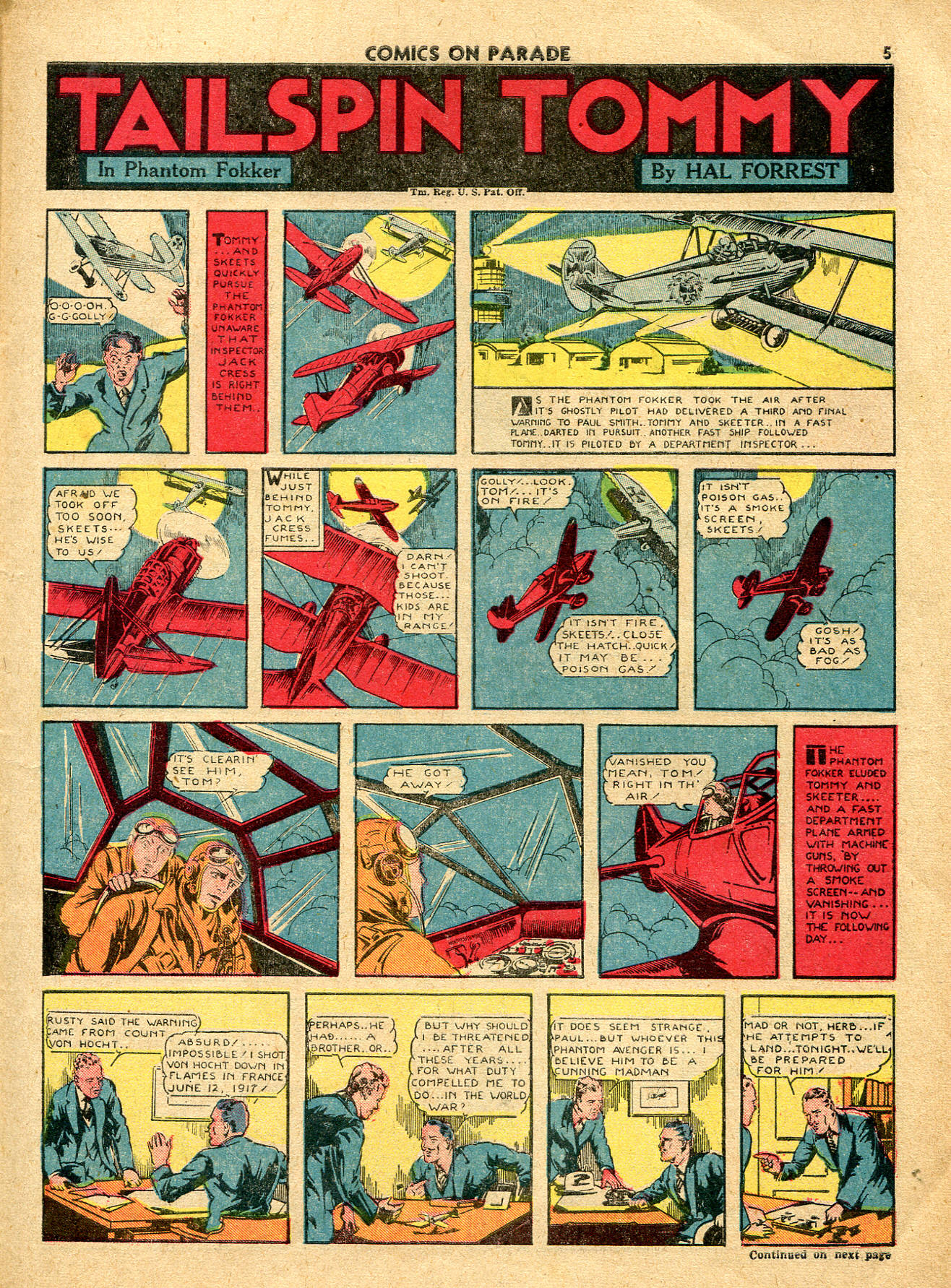 Read online Comics on Parade comic -  Issue #28 - 7