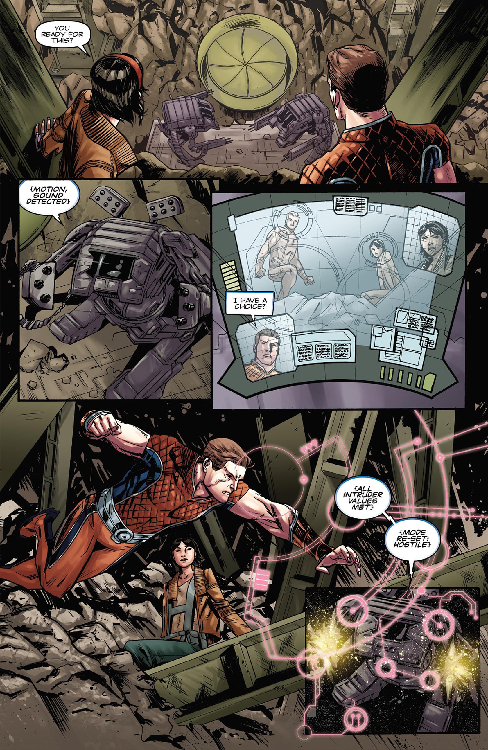 Read online Magnus Robot Fighter (2014) comic -  Issue #6 - 9
