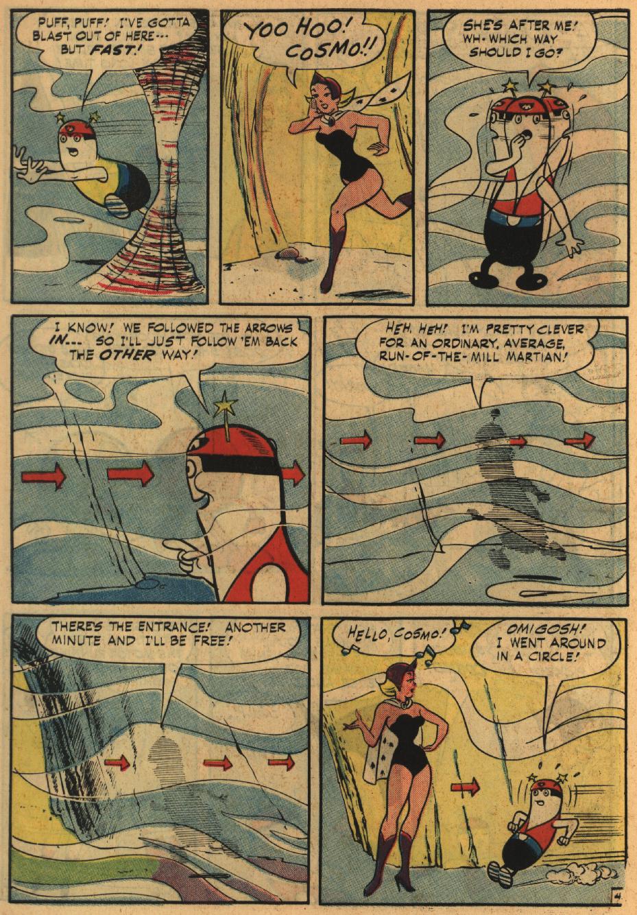 Read online Cosmo the Merry Martian comic -  Issue #4 - 16