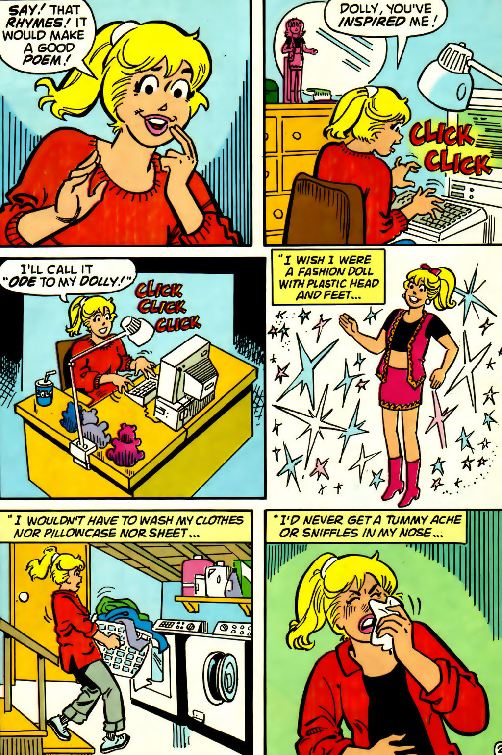 Read online Betty comic -  Issue #67 - 21