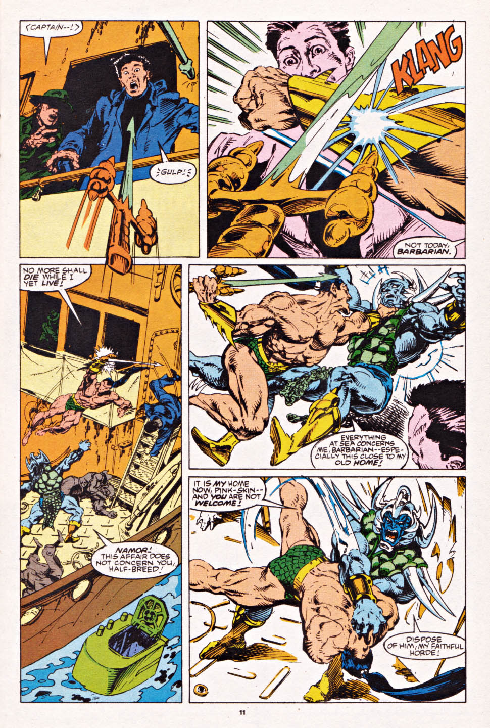 Read online Namor, The Sub-Mariner comic -  Issue #45 - 9