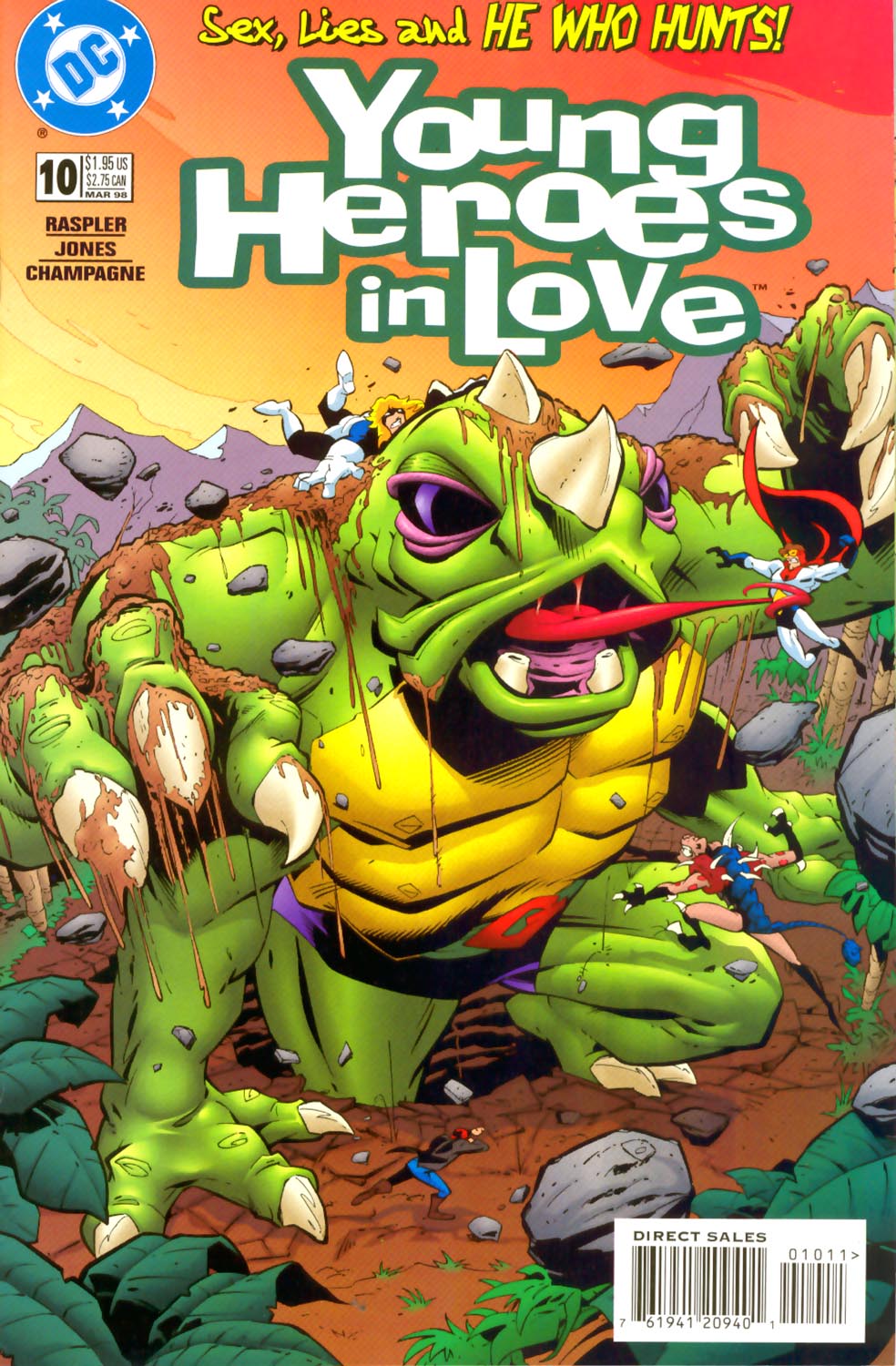 Read online Young Heroes in Love comic -  Issue #10 - 2