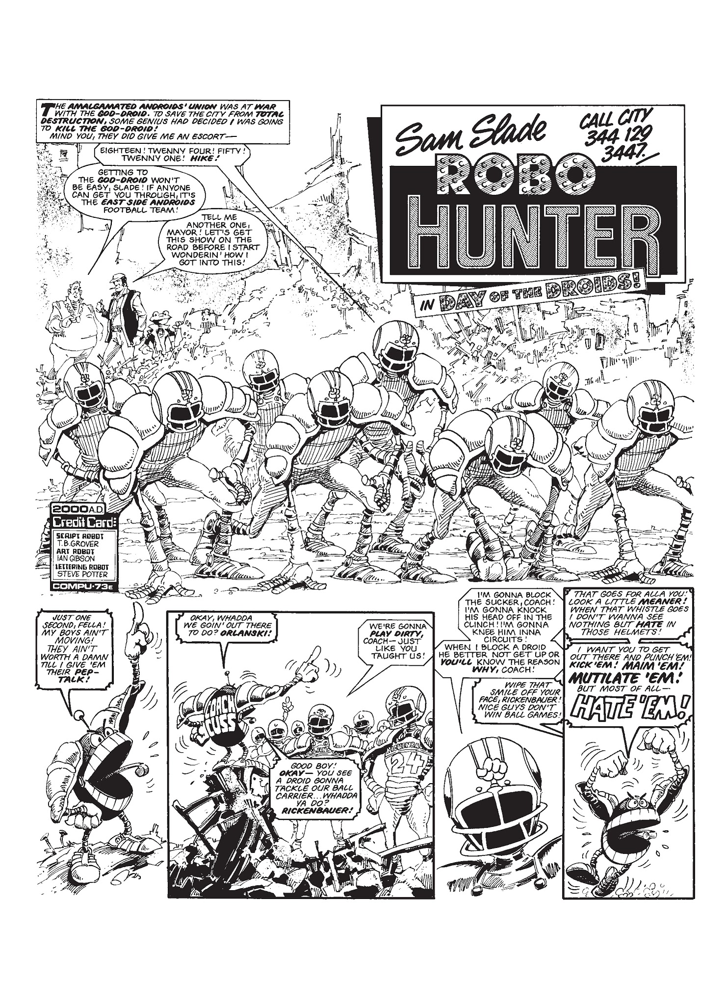 Read online Robo-Hunter: The Droid Files comic -  Issue # TPB 1 - 228