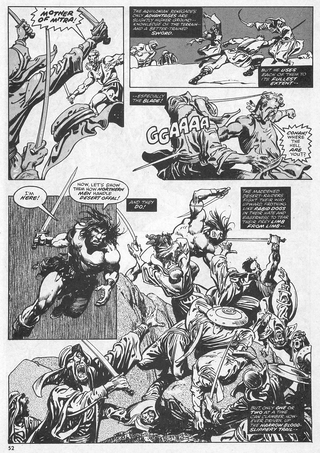 Read online The Savage Sword Of Conan comic -  Issue #28 - 52