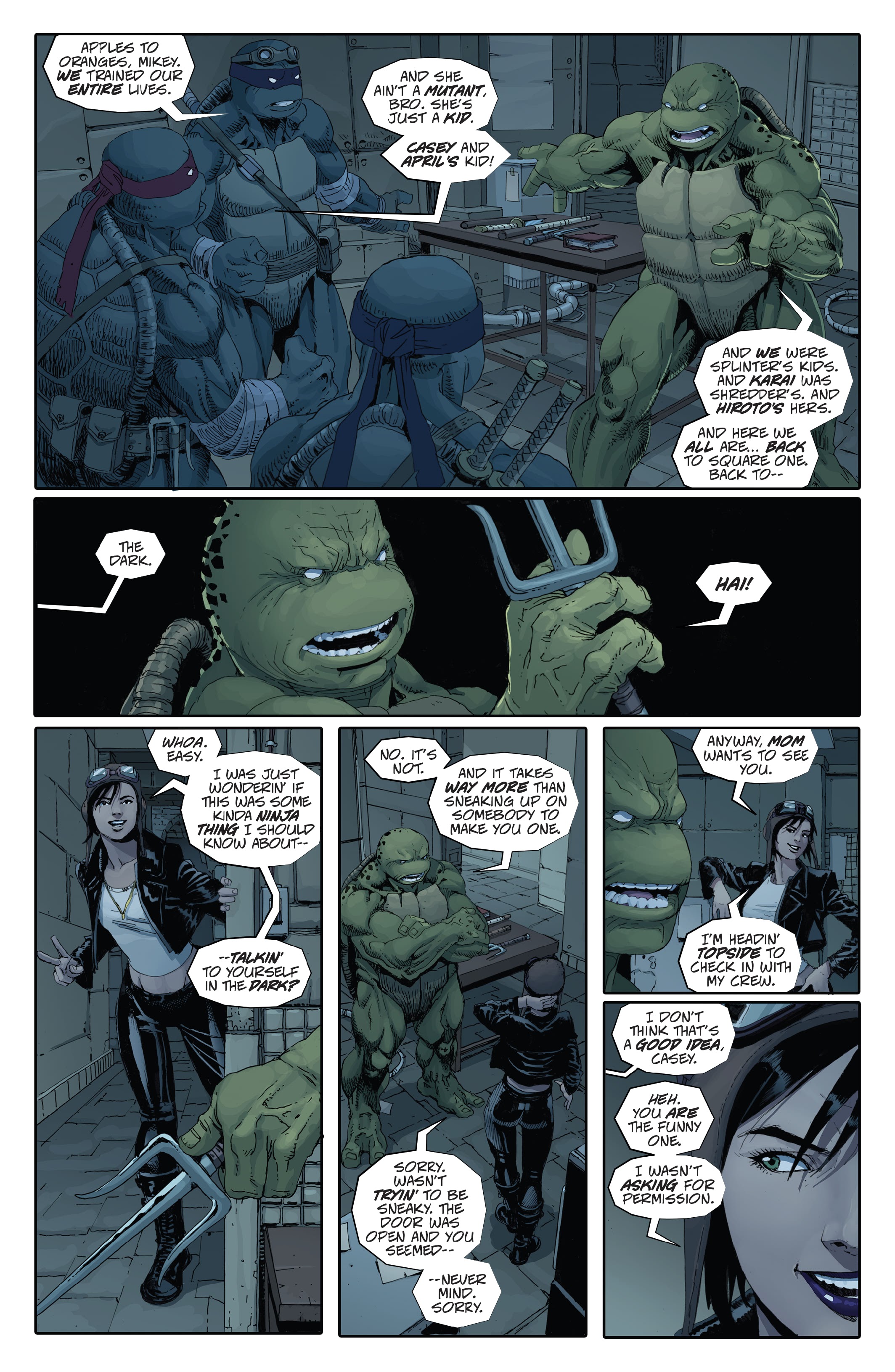 Read online Teenage Mutant Ninja Turtles: The Last Ronin comic -  Issue #3 - 10