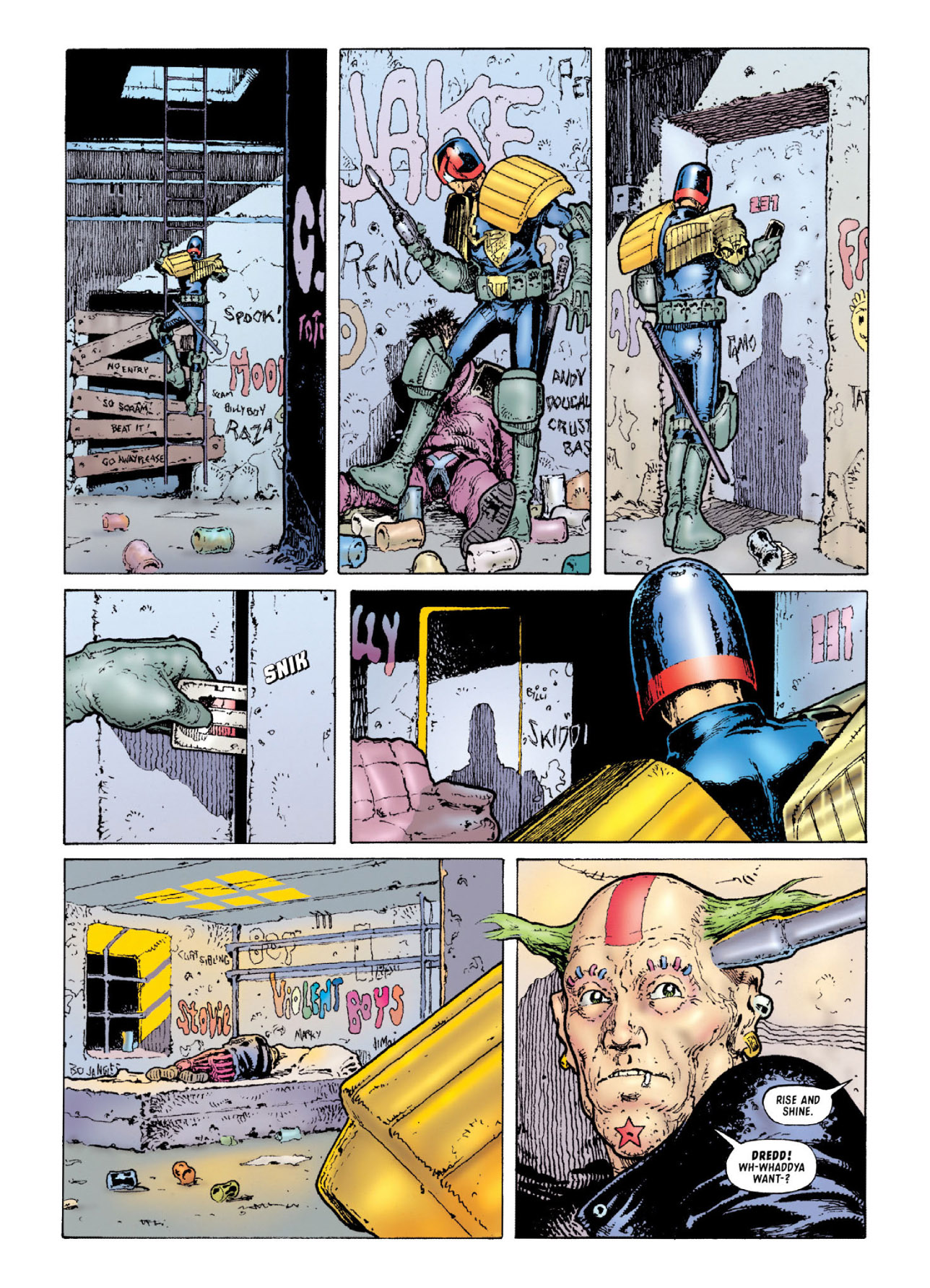 Read online Judge Dredd: The Complete Case Files comic -  Issue # TPB 27 - 62