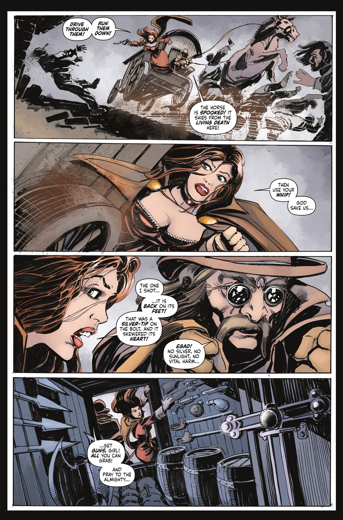 Read online Captain Kronos - Vampire Hunter comic -  Issue #3 - 10