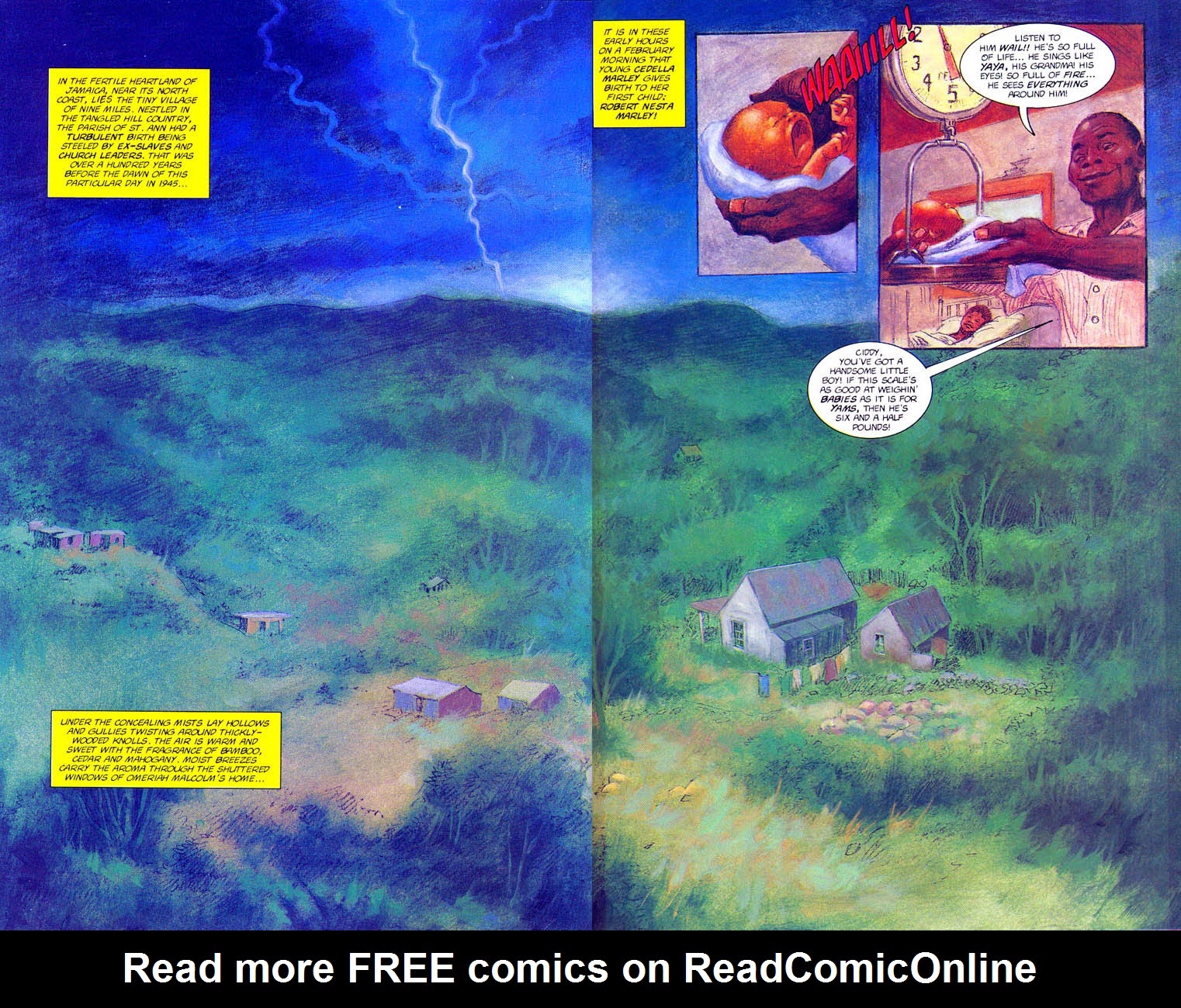 Read online Bob Marley: Tale of the Tuff Gong comic -  Issue #1 - 8