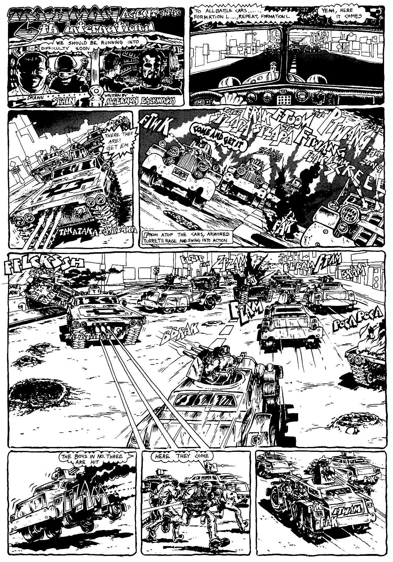 Read online Trashman Lives! comic -  Issue # TPB - 12