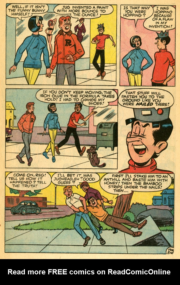 Read online Pep Comics comic -  Issue #195 - 17