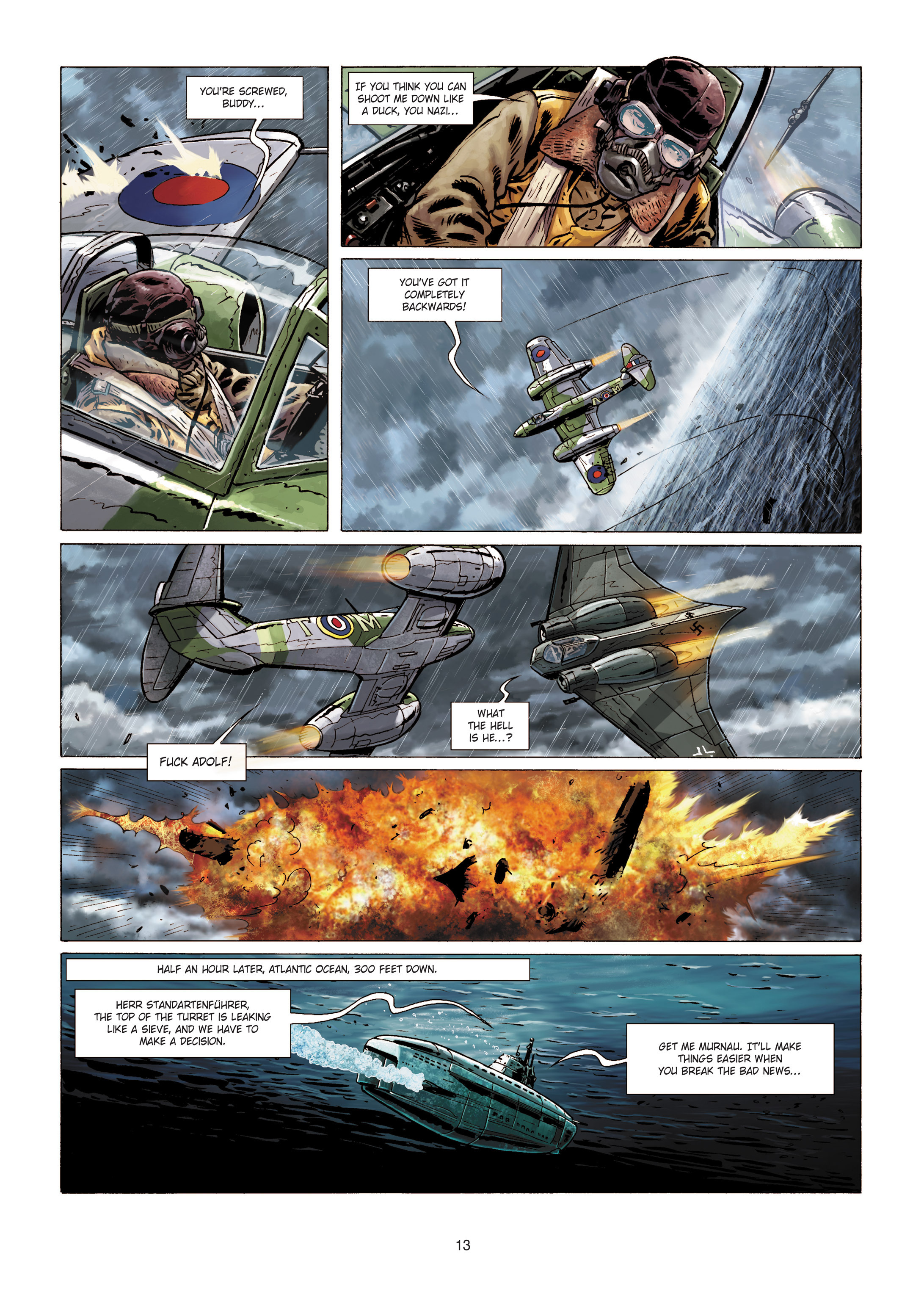 Read online Wunderwaffen comic -  Issue #6 - 13