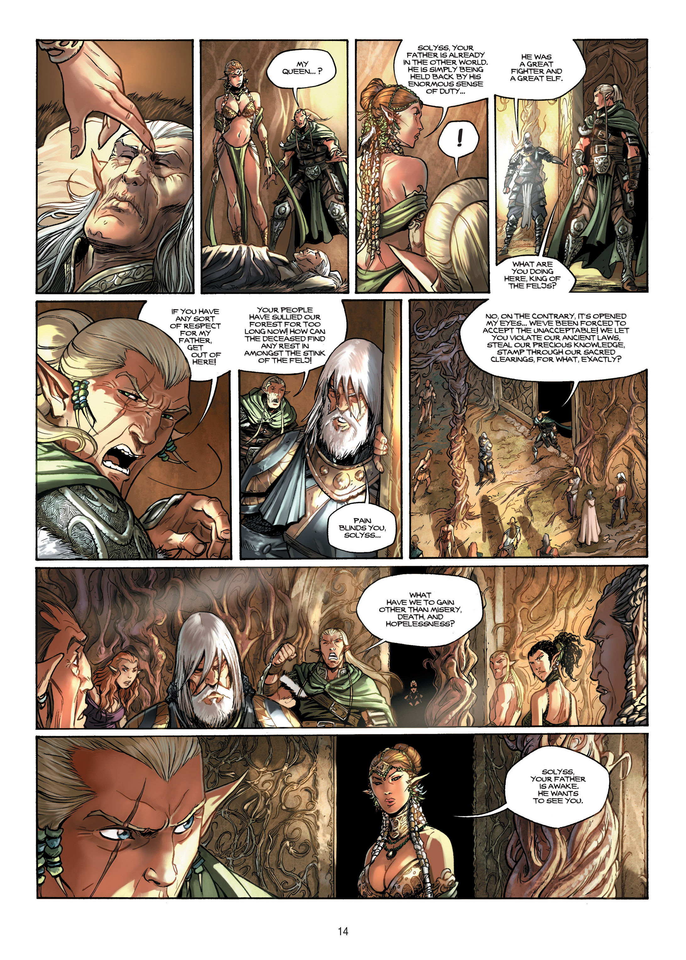 Read online Elves comic -  Issue #7 - 14