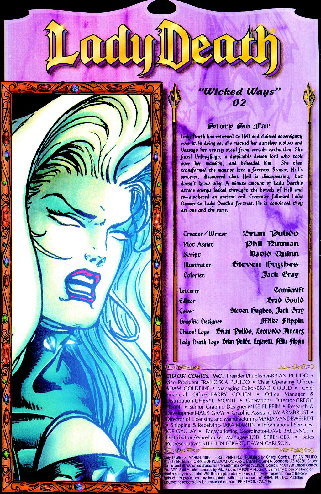Read online Lady Death (1997) comic -  Issue #2 - 2