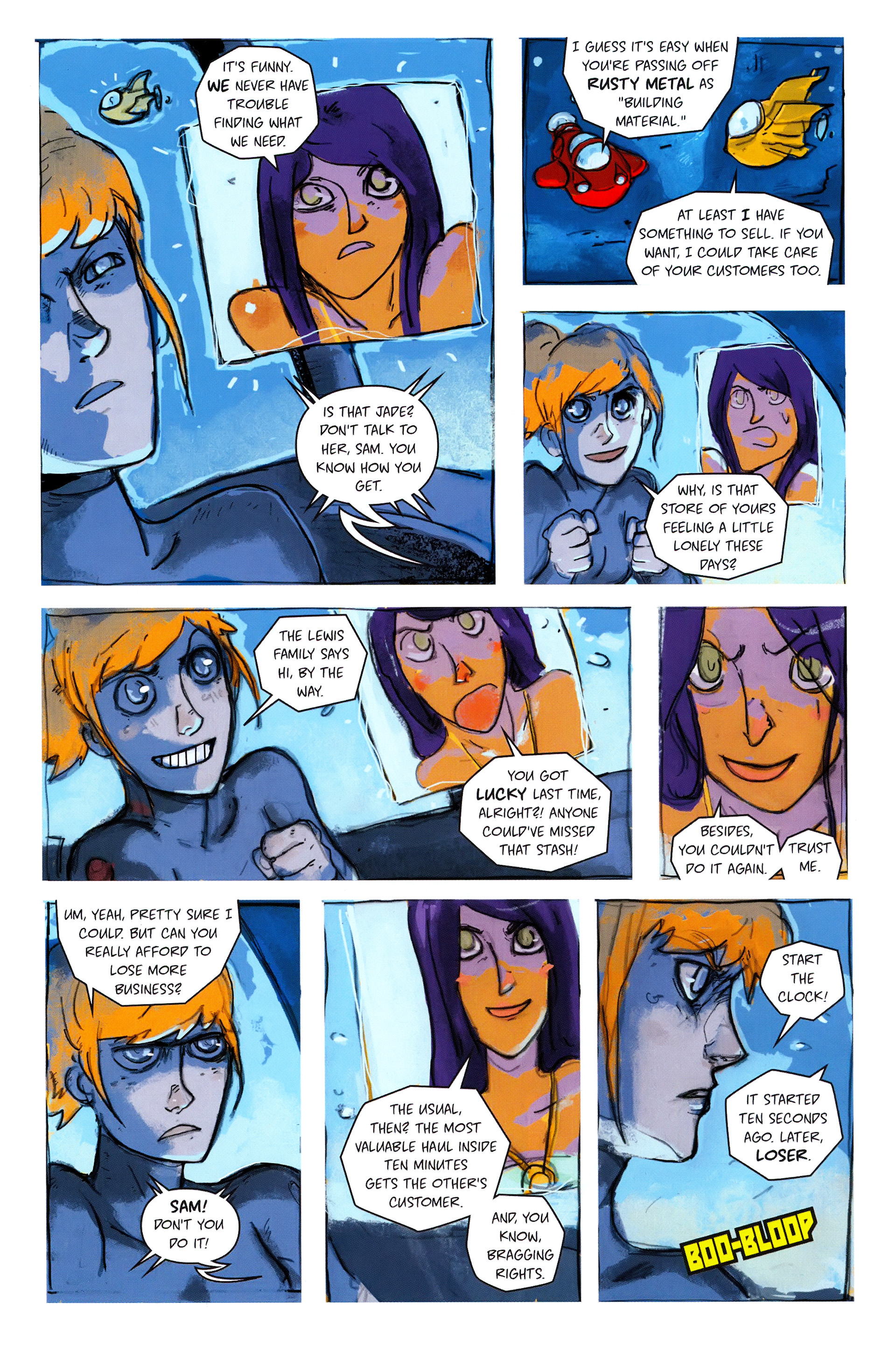 Read online Free Comic Book Day 2015 comic -  Issue # The Stuff of Legend - Thanatos Diver - 21