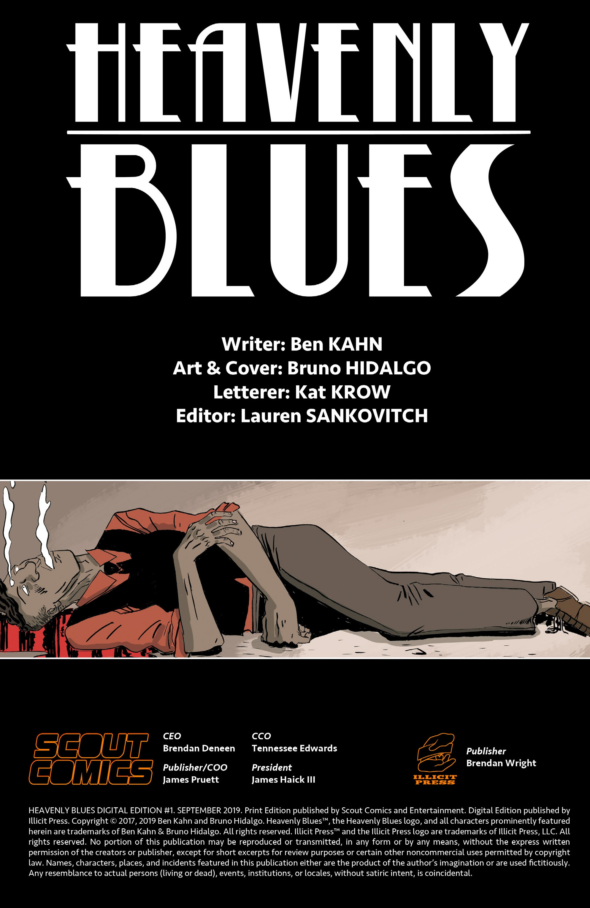 Read online Heavenly Blues comic -  Issue #1 - 2