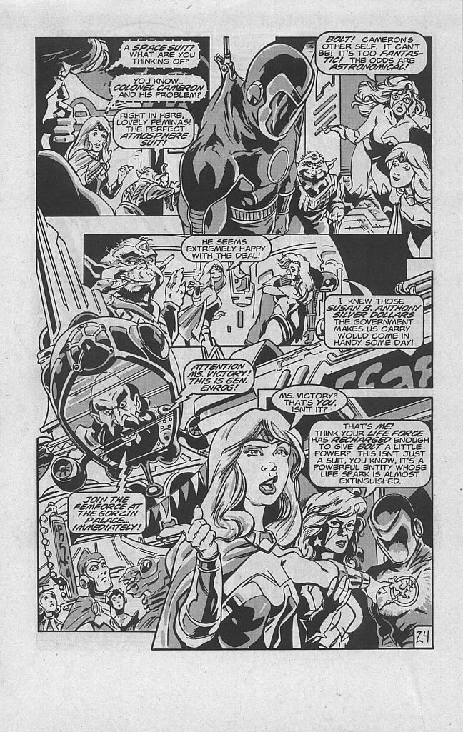 Read online Femforce comic -  Issue #100 - 27