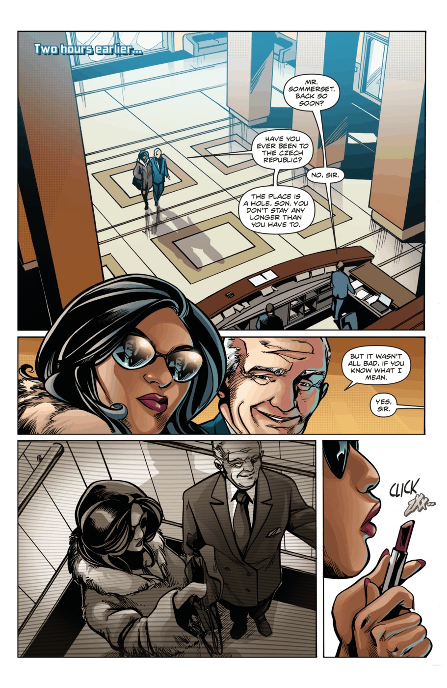 Read online Protocol: Orphans comic -  Issue #1 - 6