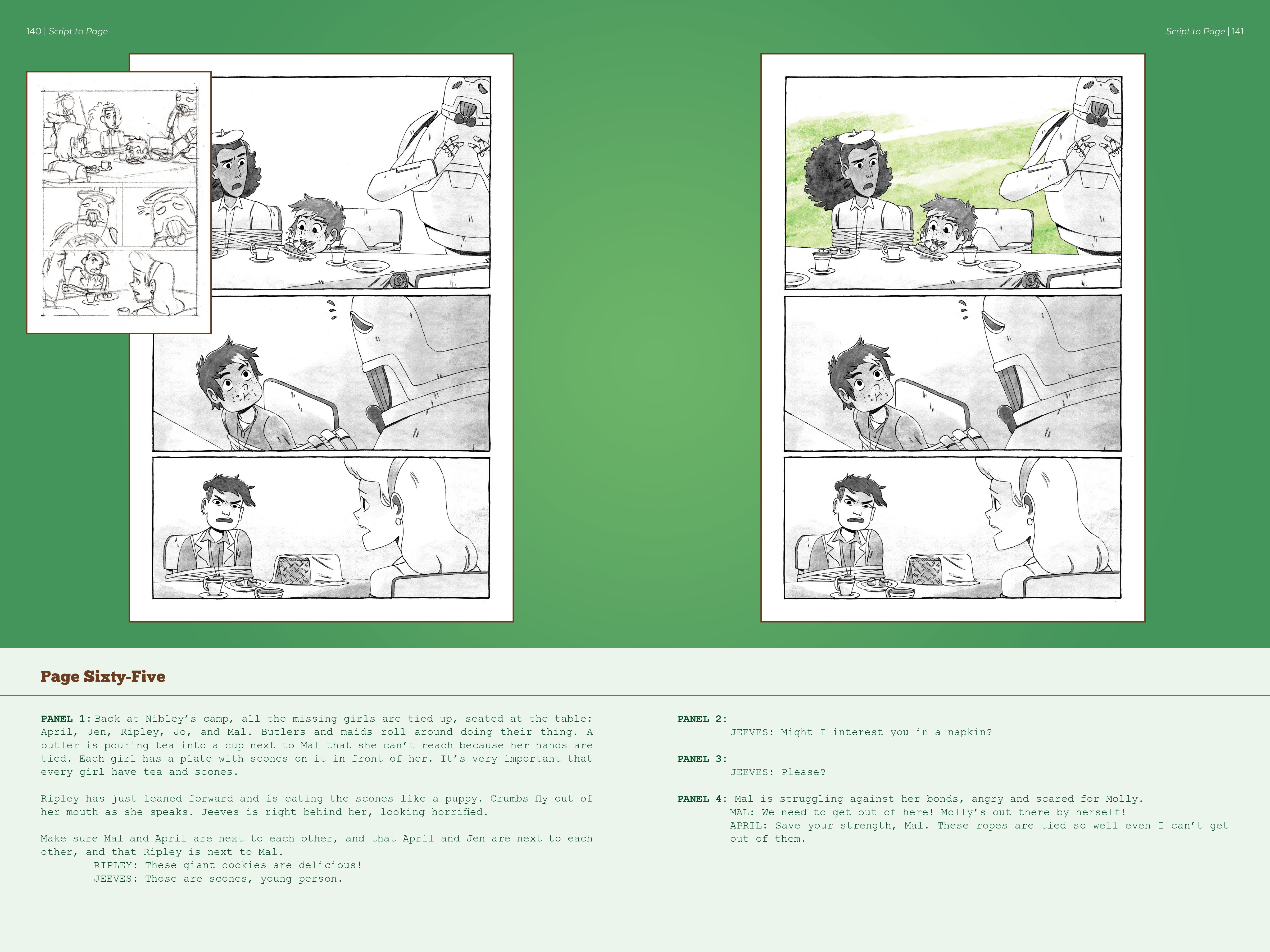 Read online Lumberjanes: The Infernal Compass comic -  Issue # TPB - 135