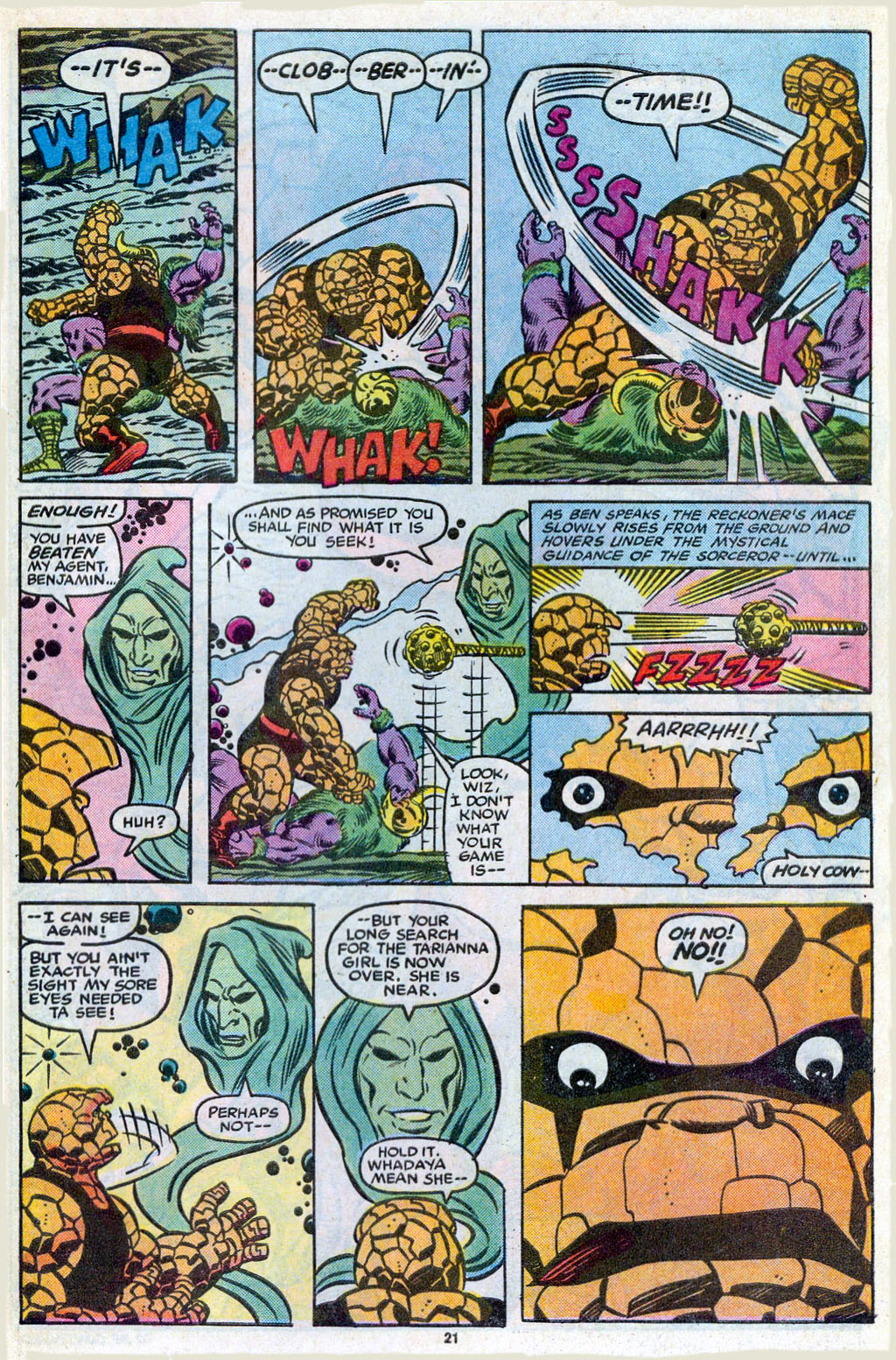 Read online The Thing comic -  Issue #17 - 23