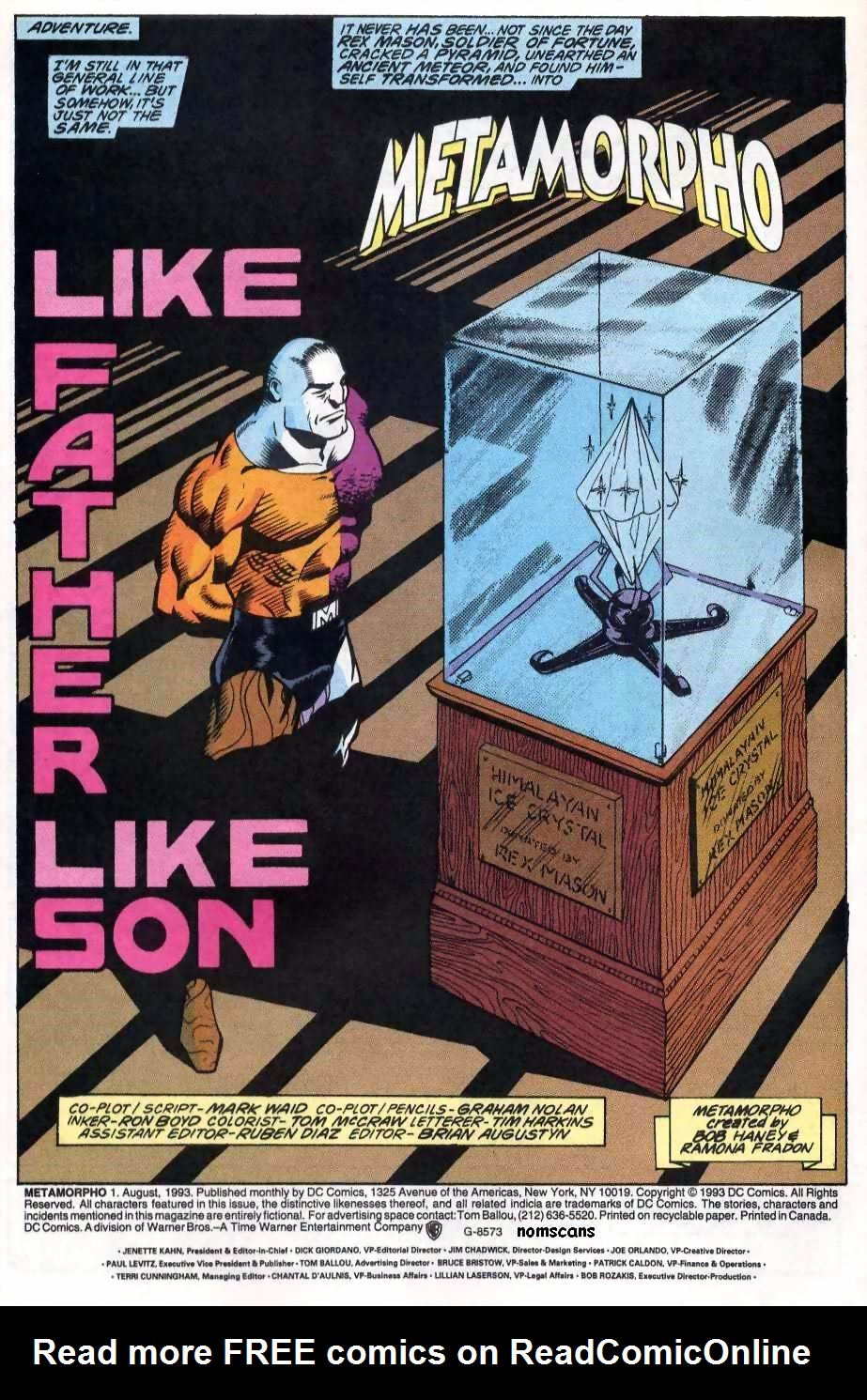 Read online Metamorpho (1993) comic -  Issue #1 - 5