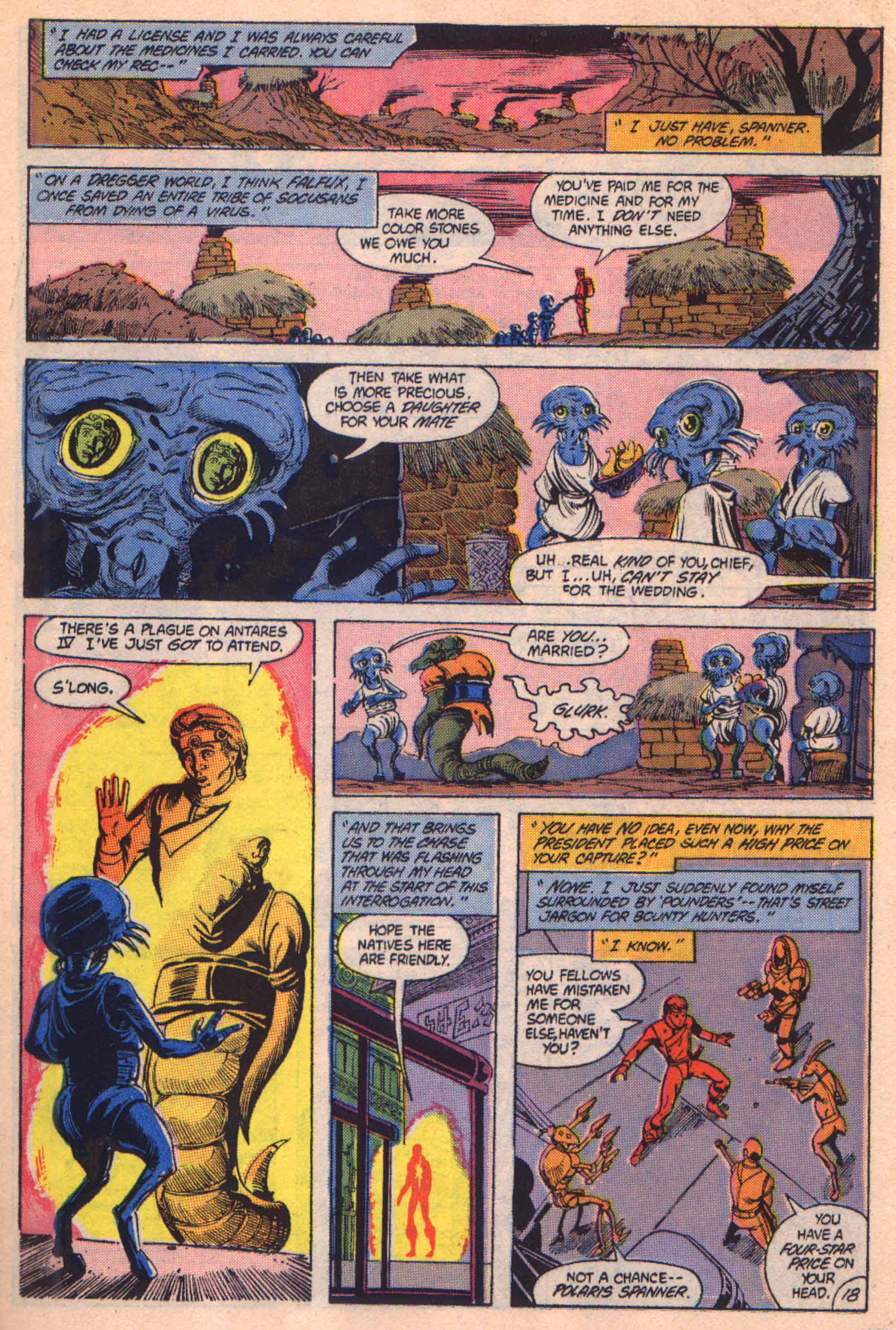 Read online Spanner's Galaxy comic -  Issue #1 - 19