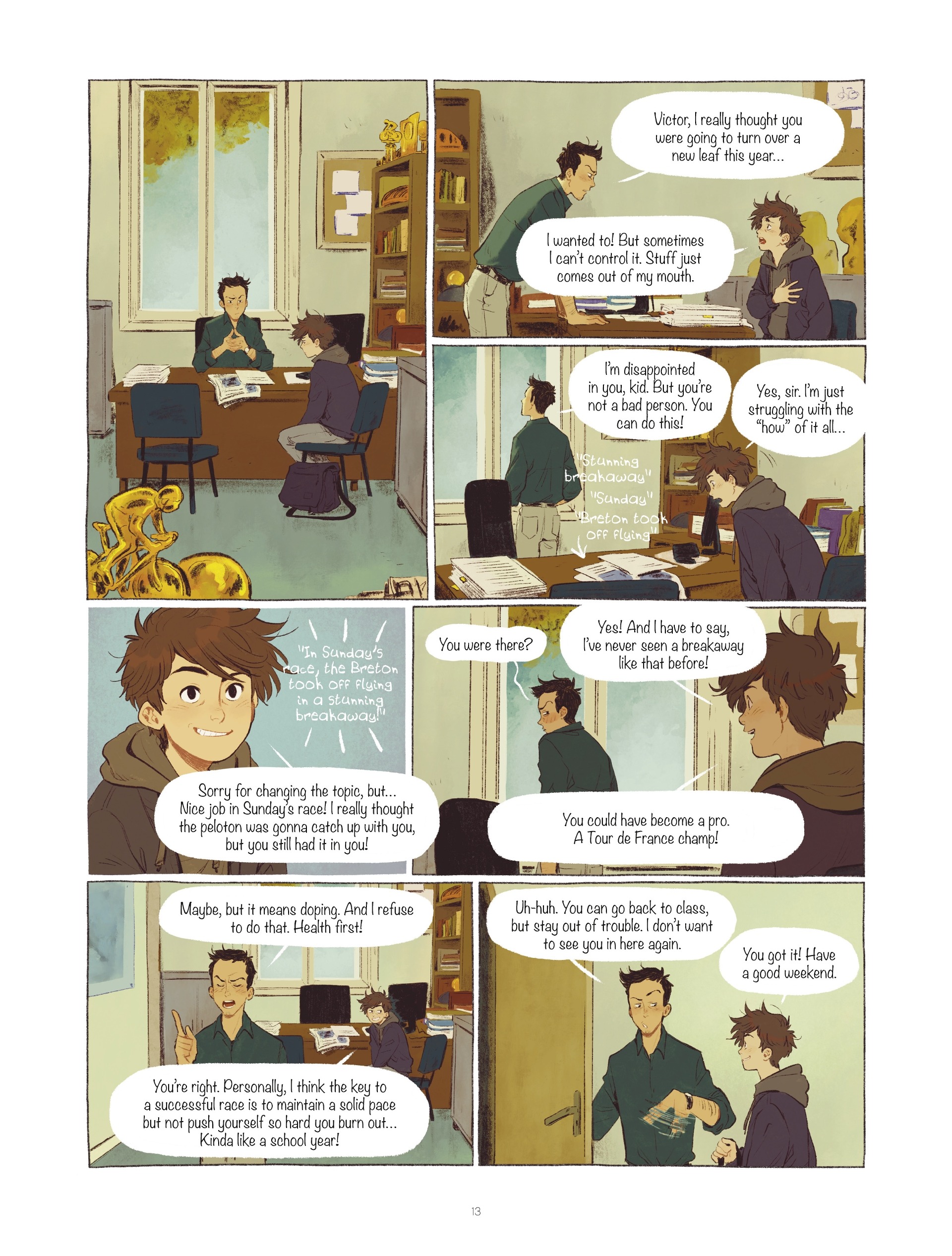 Read online My Heart in Braille comic -  Issue # TPB - 13