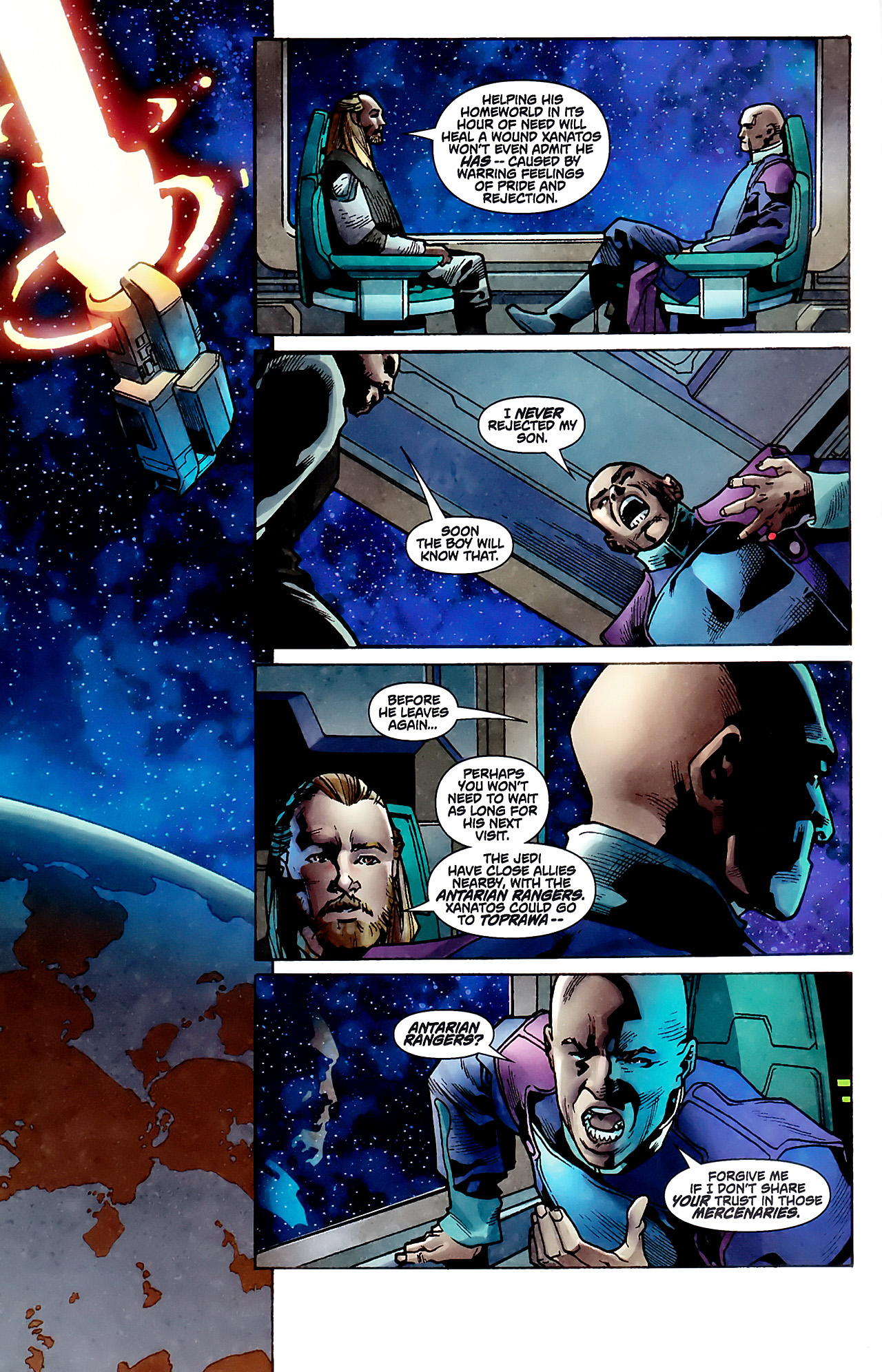 Read online Star Wars: Jedi - The Dark Side comic -  Issue #3 - 4