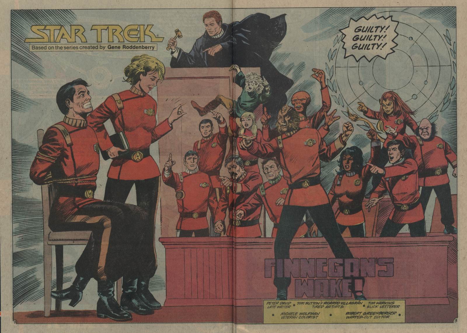 Read online Star Trek (1984) comic -  Issue #55 - 3