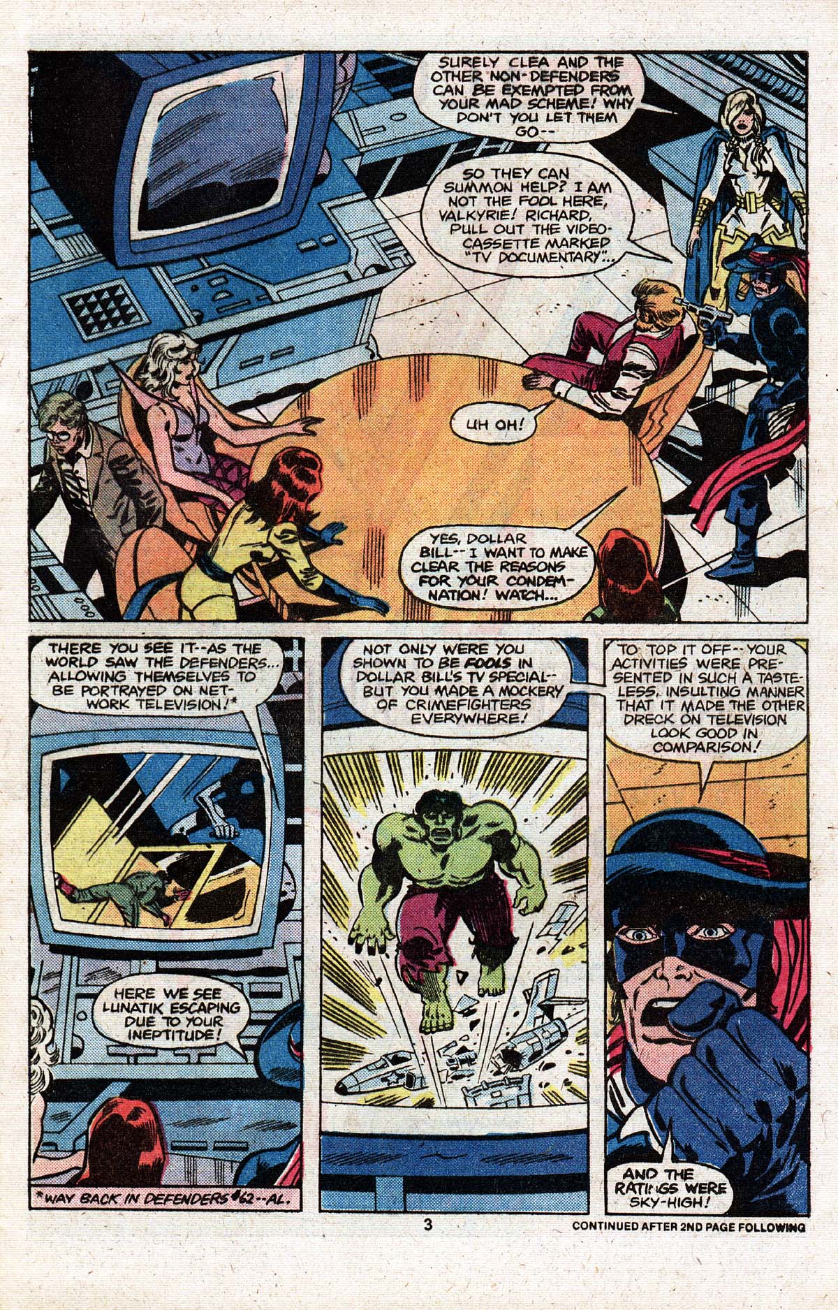 Read online The Defenders (1972) comic -  Issue #75 - 4