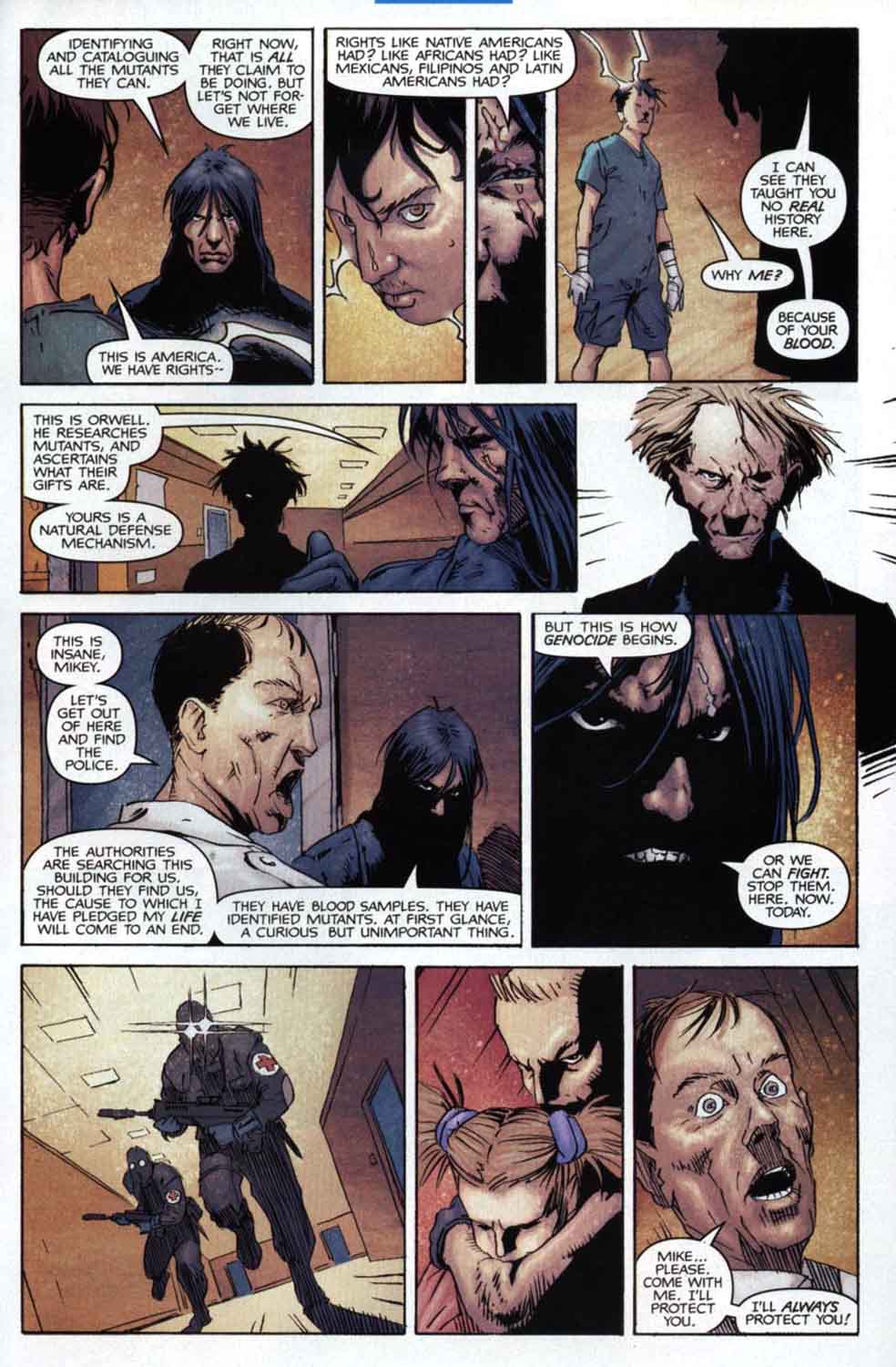 Read online The Brotherhood comic -  Issue #3 - 22