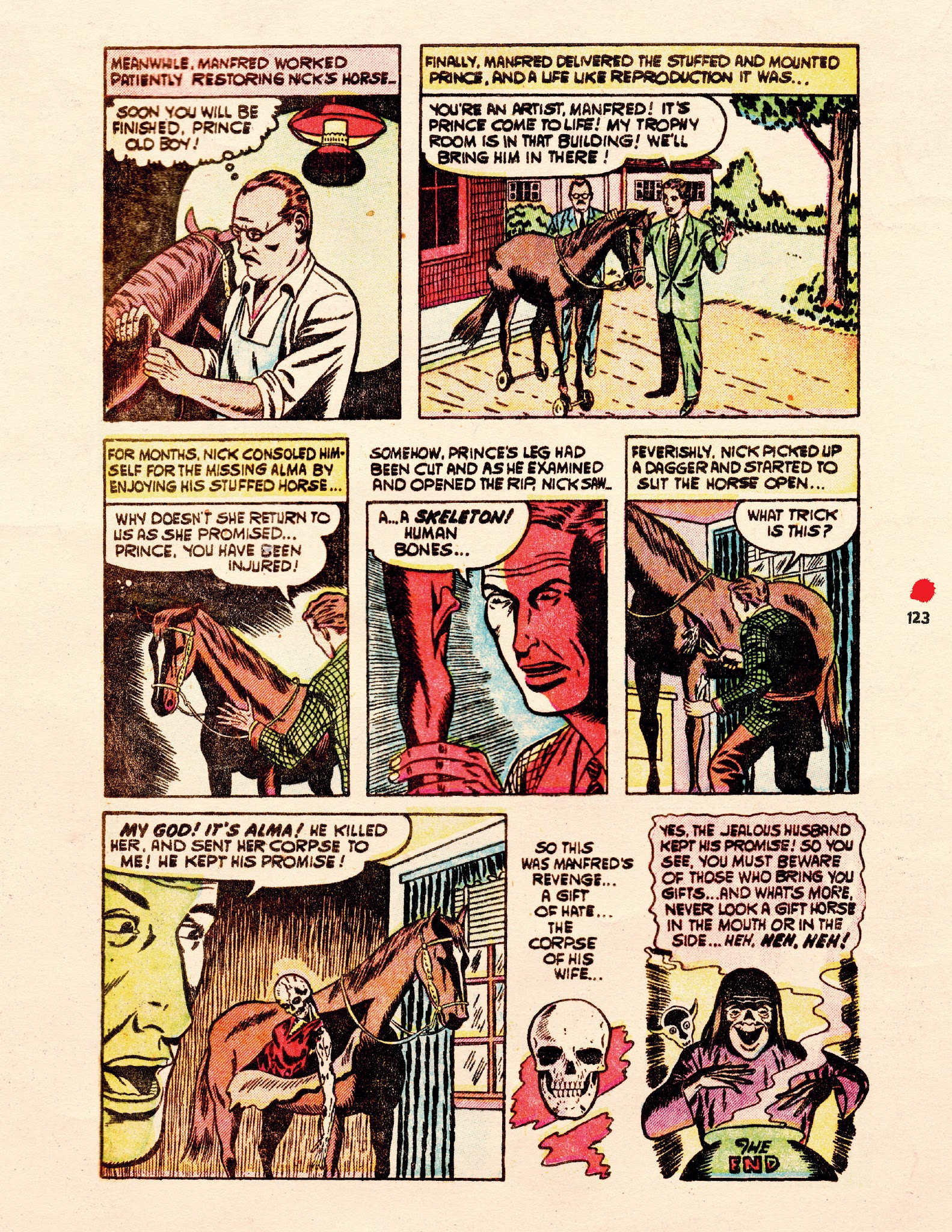 Read online Chilling Archives of Horror Comics comic -  Issue # TPB 21 - 124