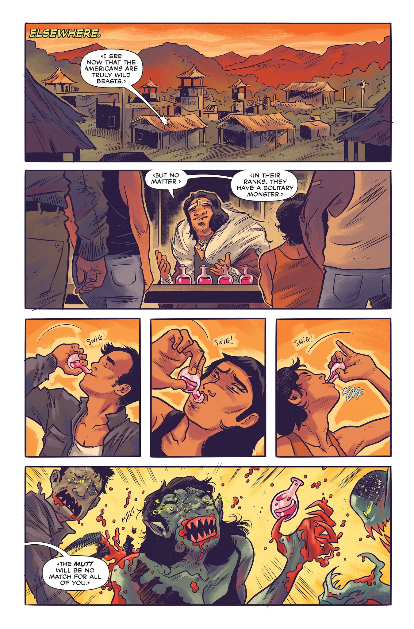 Read online 'Namwolf comic -  Issue #3 - 10