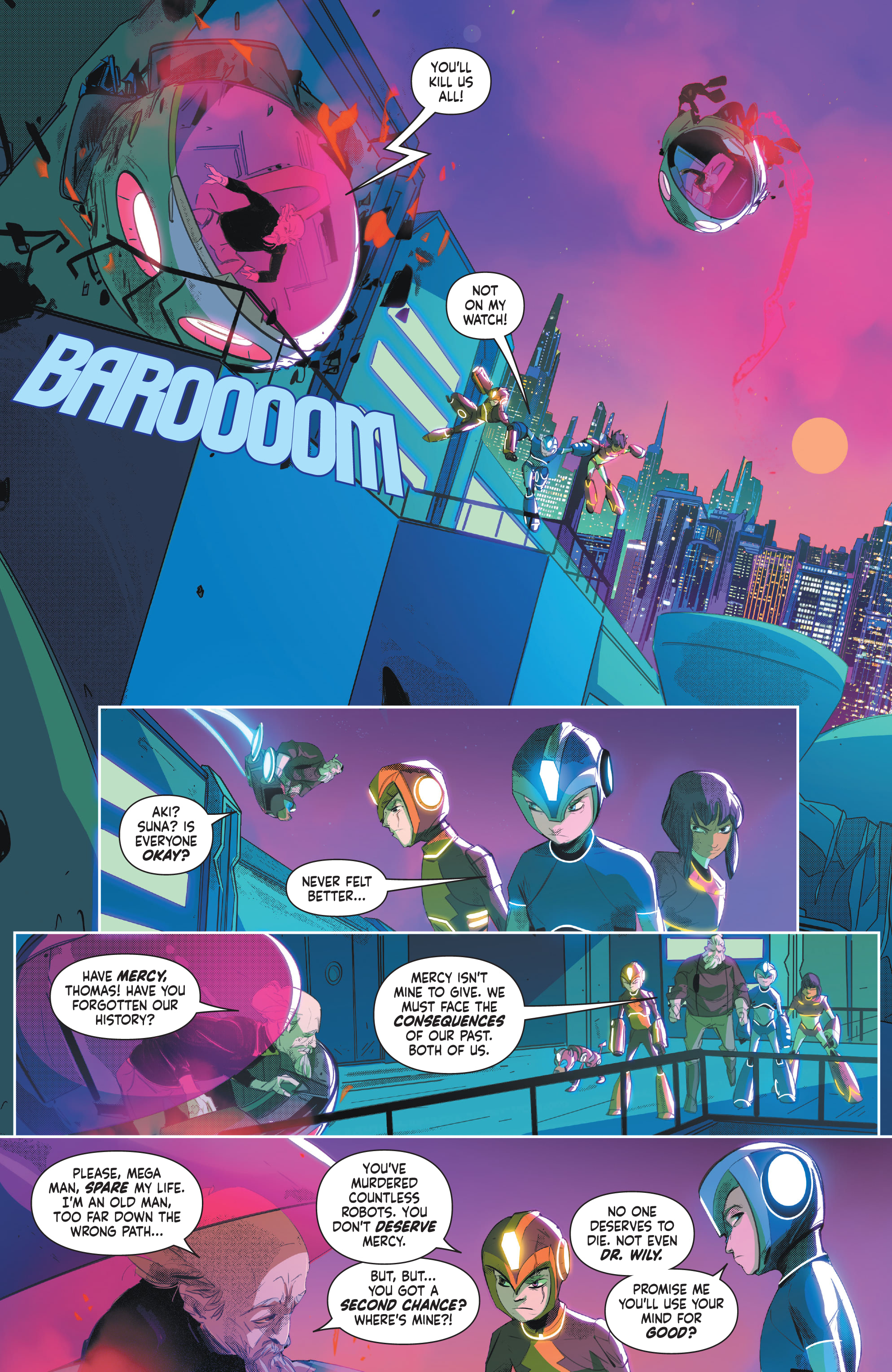 Read online Mega Man: Fully Charged comic -  Issue #6 - 21