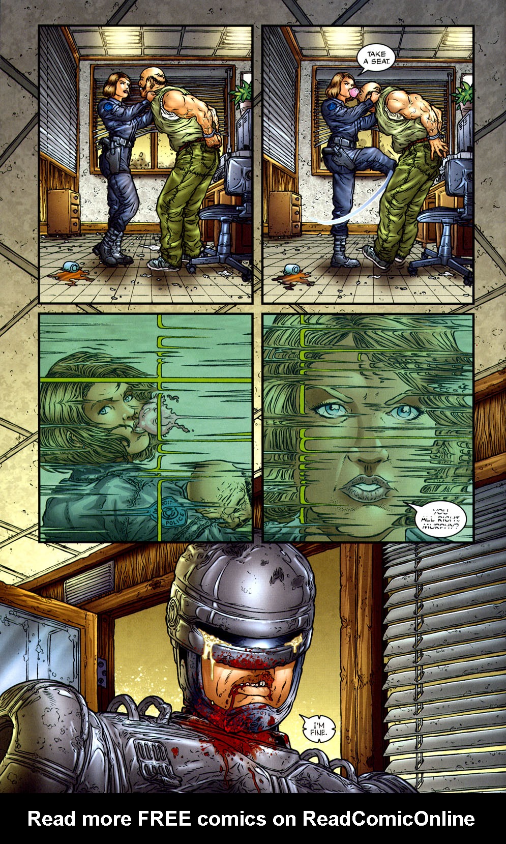 Read online Frank Miller's Robocop comic -  Issue #2 - 12