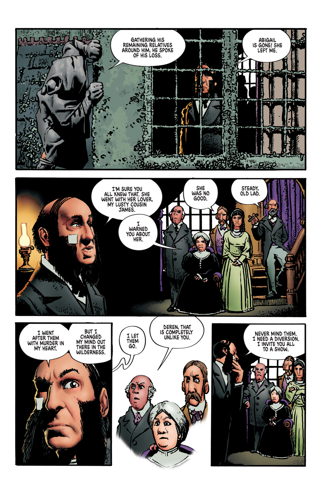 Read online Edgar Allan Poe's The Conqueror Worm comic -  Issue # Full - 10