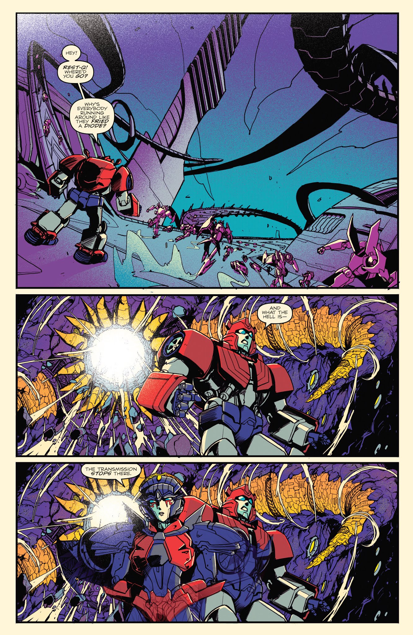 Read online Optimus Prime comic -  Issue #22 - 9