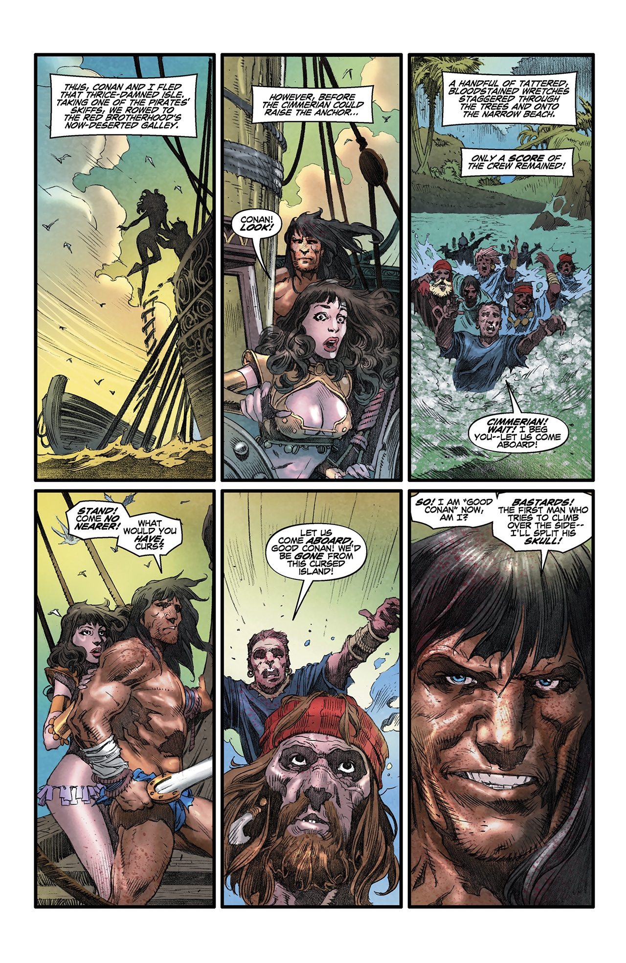 Read online Conan The Cimmerian comic -  Issue #25 - 19