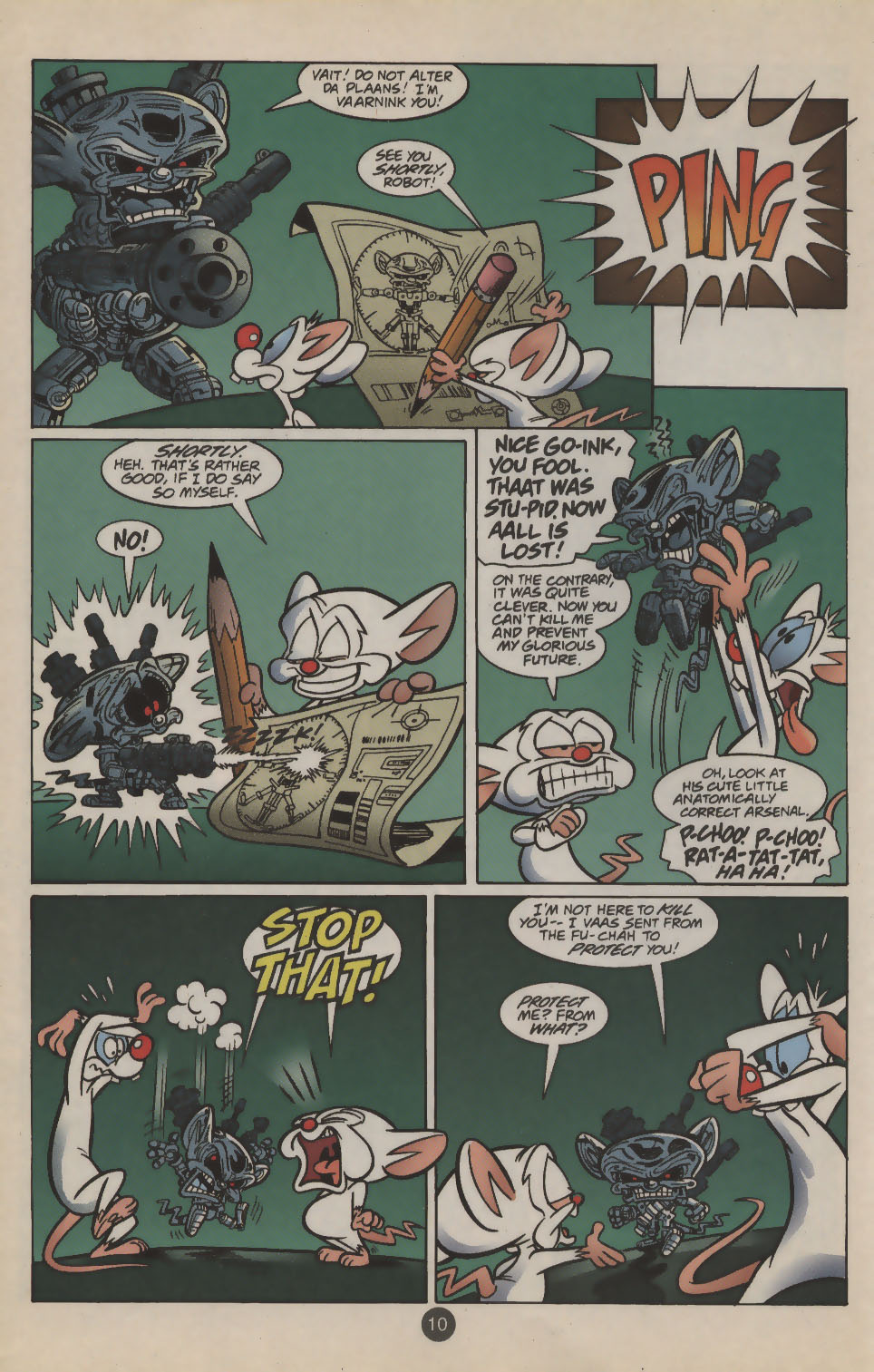 Read online Pinky and The Brain comic -  Issue #16 - 9